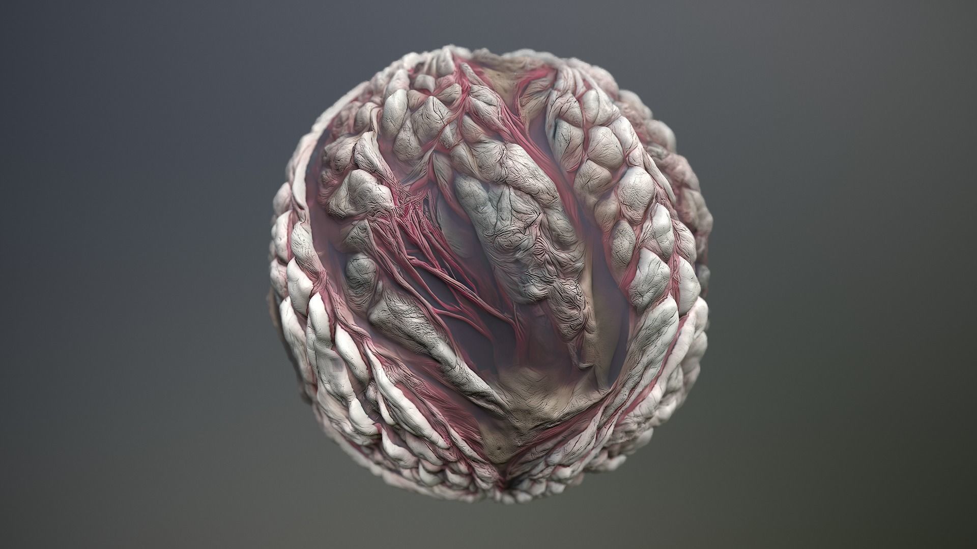 Material Skin Monster 24 Seamless PBR Texture Texture_14