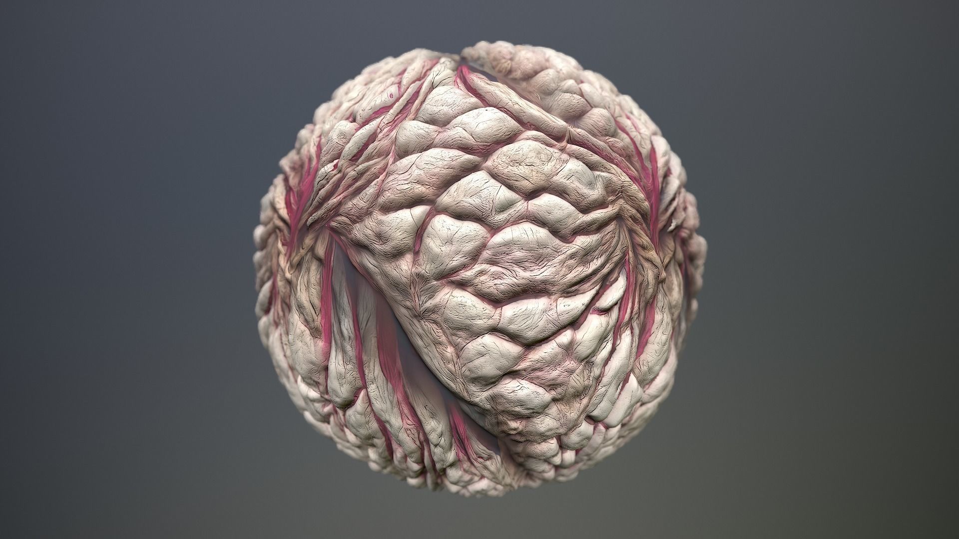 Material Skin Monster 23 Seamless PBR Texture Texture_12