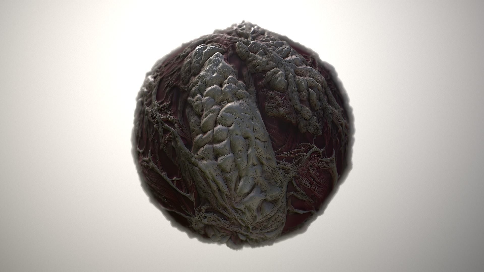 Material Skin Monster 21 Seamless PBR Texture Texture_3