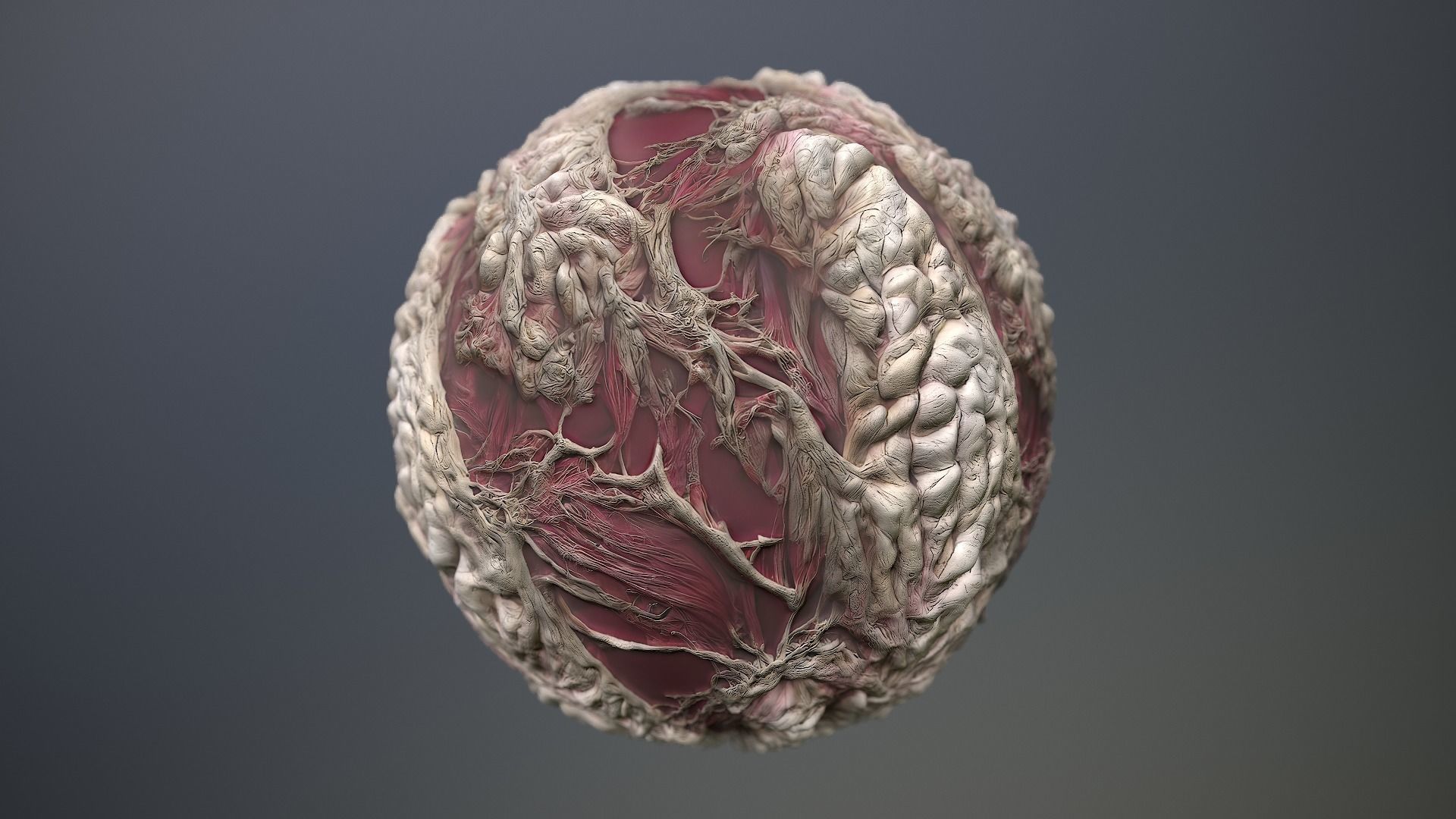 Material Skin Monster 21 Seamless PBR Texture Texture_11