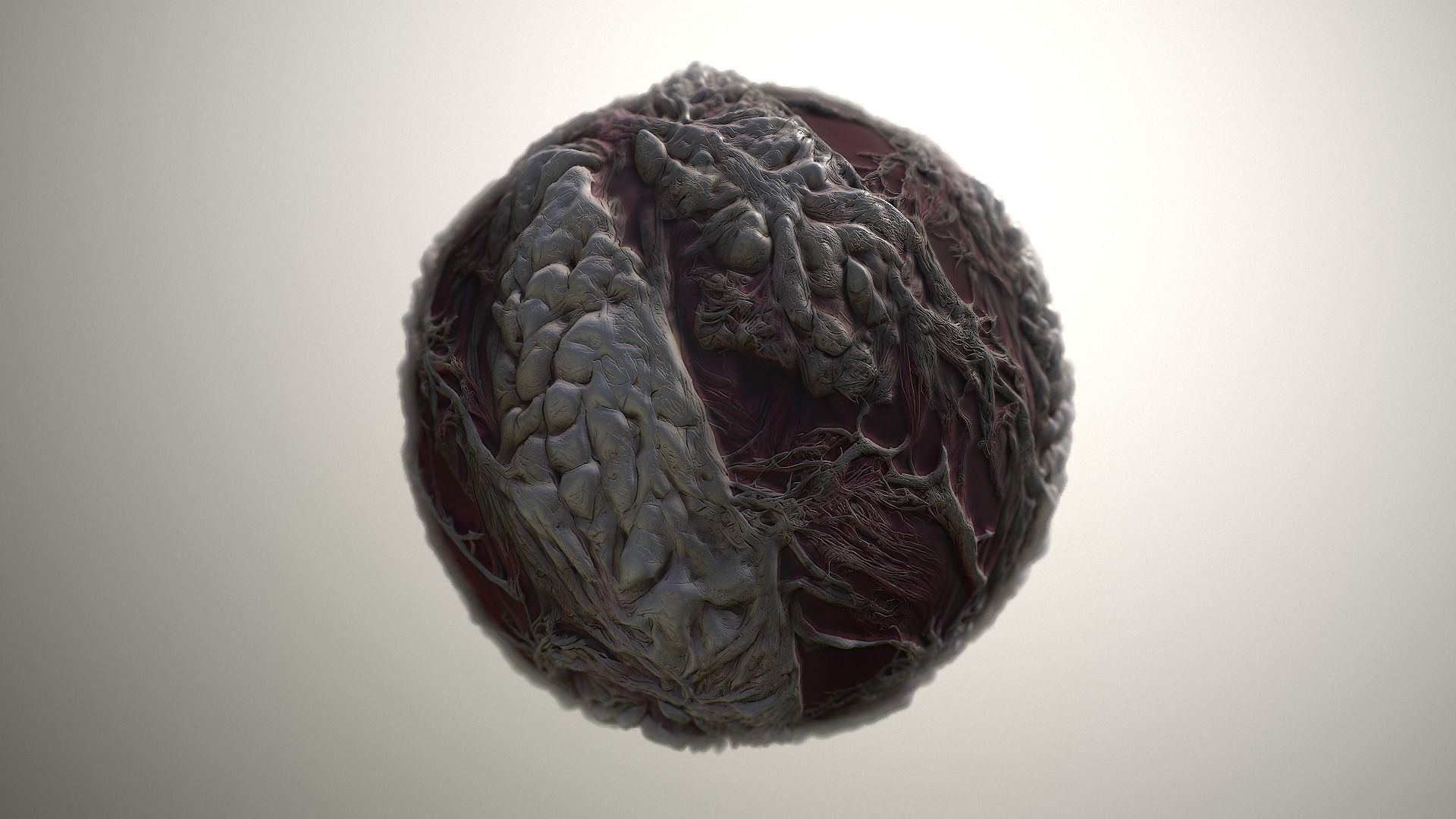 Material Skin Monster 21 Seamless PBR Texture Texture_19