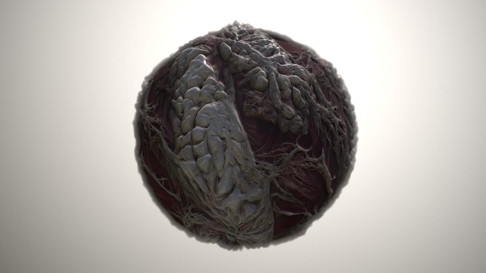 Material Skin Monster 21 Seamless PBR Texture Texture_20