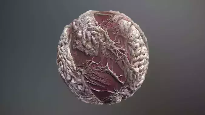 Material Skin Monster 21 Seamless PBR Texture Texture