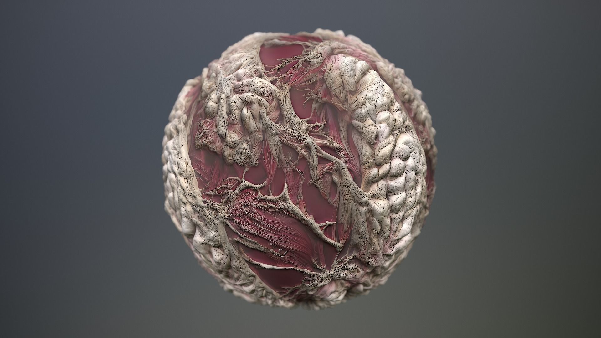 Material Skin Monster 21 Seamless PBR Texture Texture_12