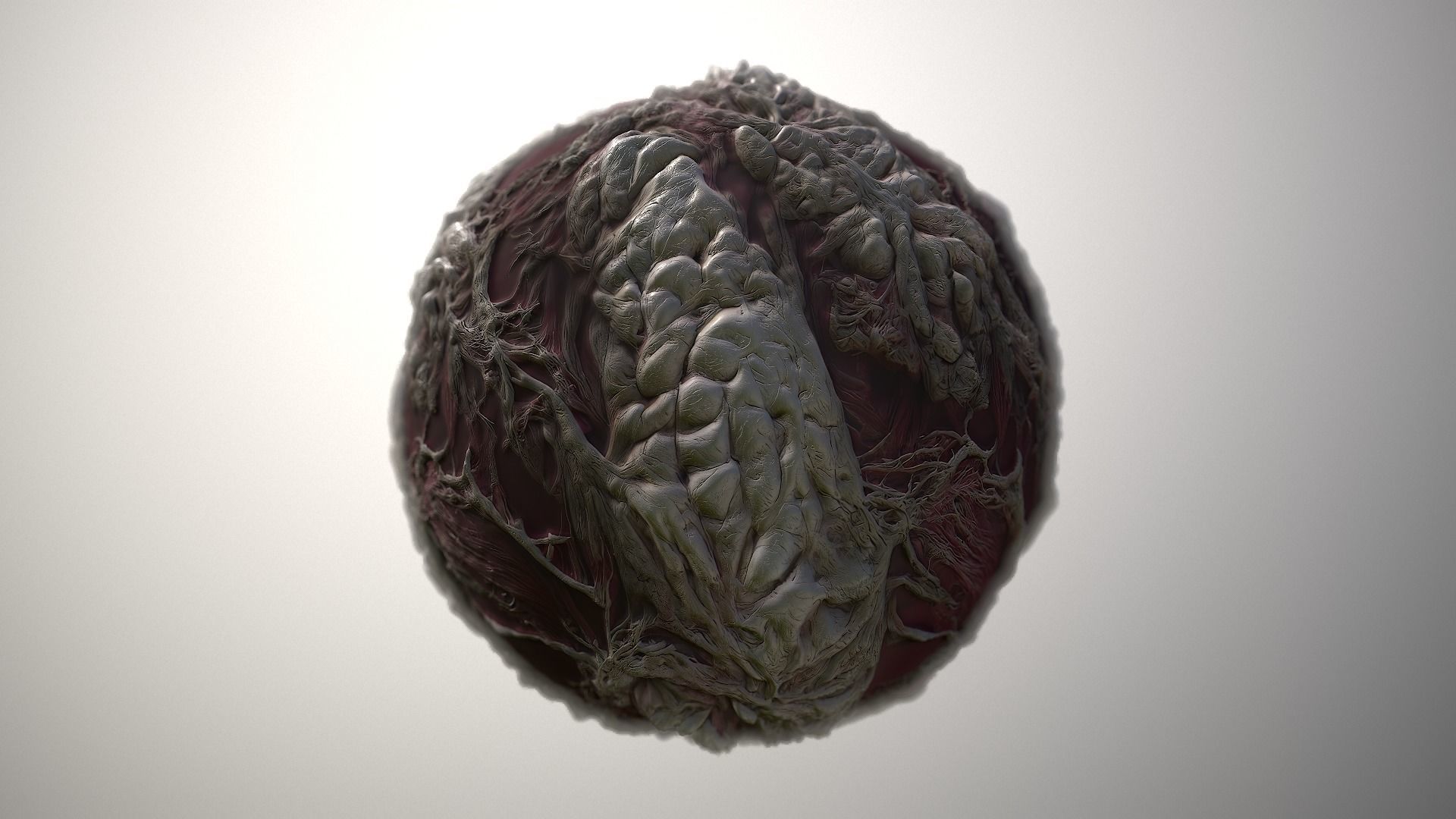 Material Skin Monster 21 Seamless PBR Texture Texture_4