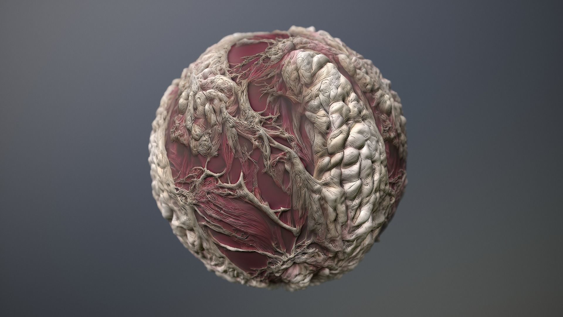 Material Skin Monster 21 Seamless PBR Texture Texture_10