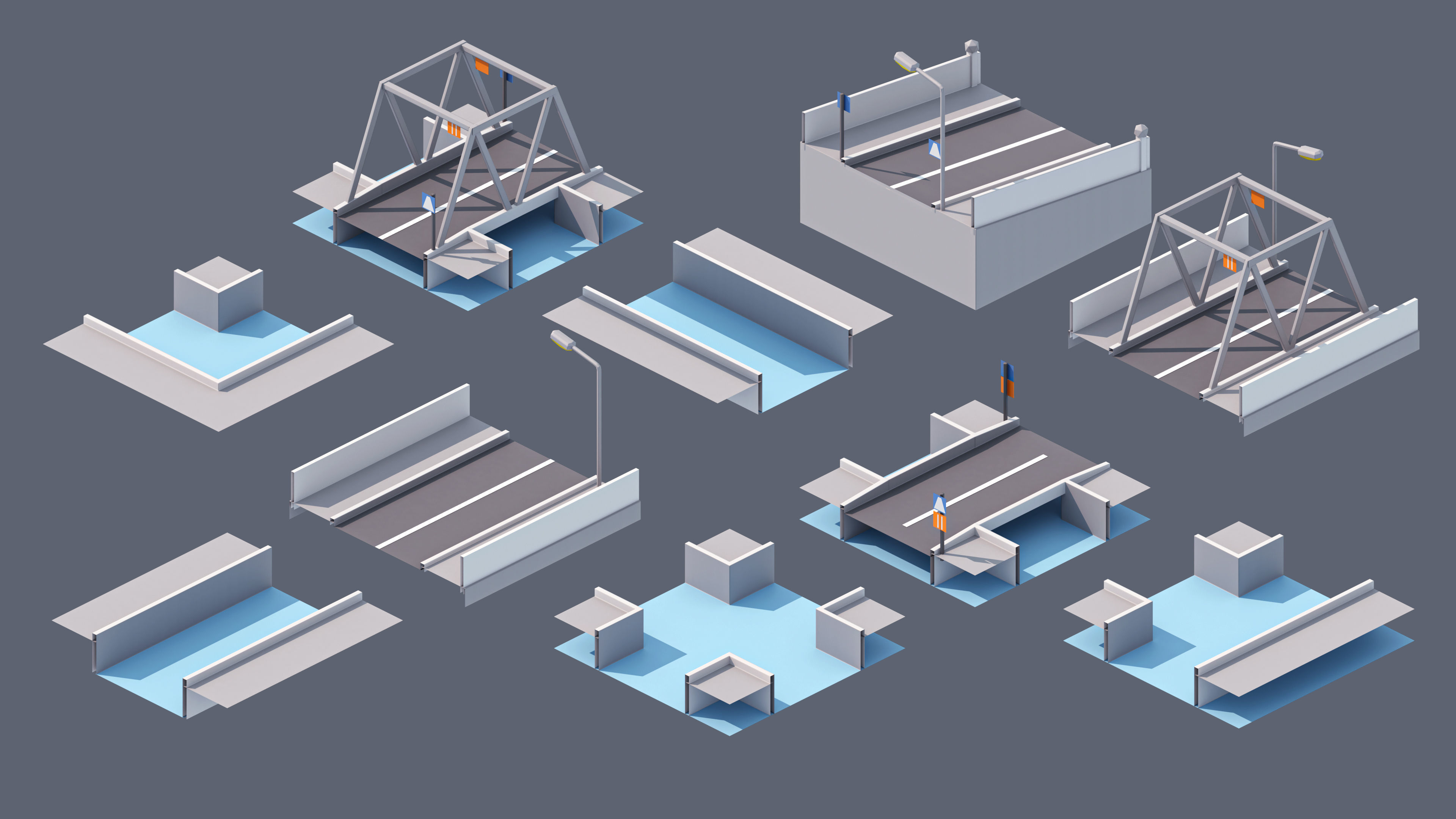 City Pack Low-poly 3D model_50