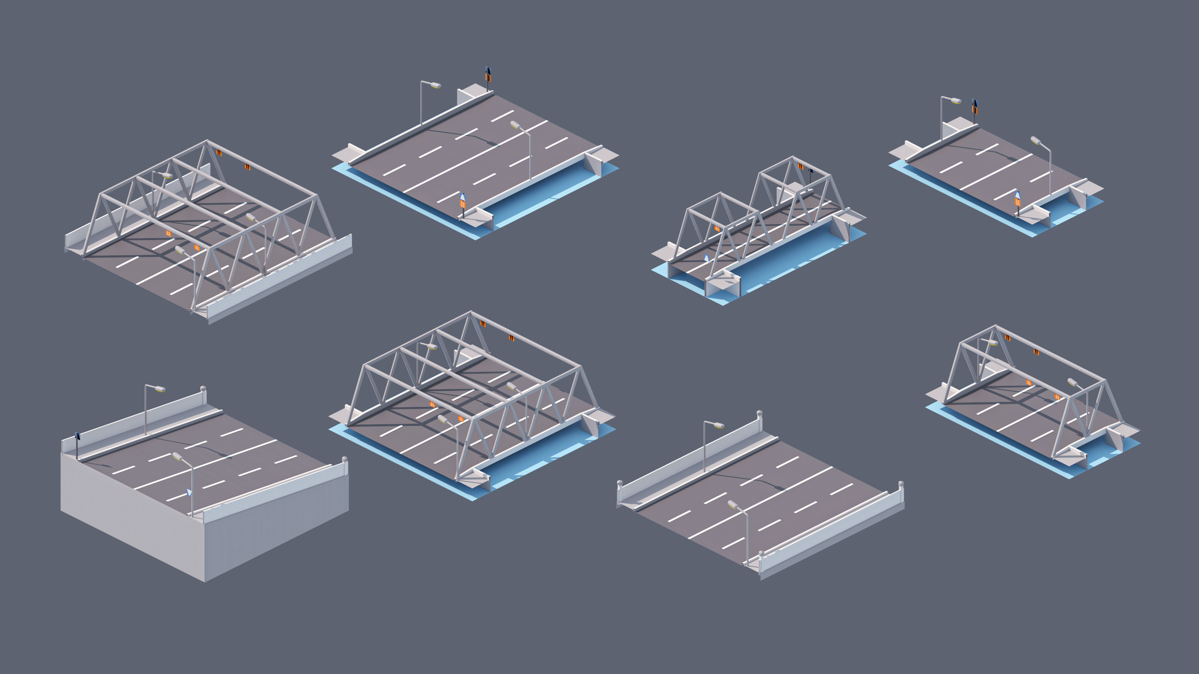 City Pack Low-poly 3D model_48