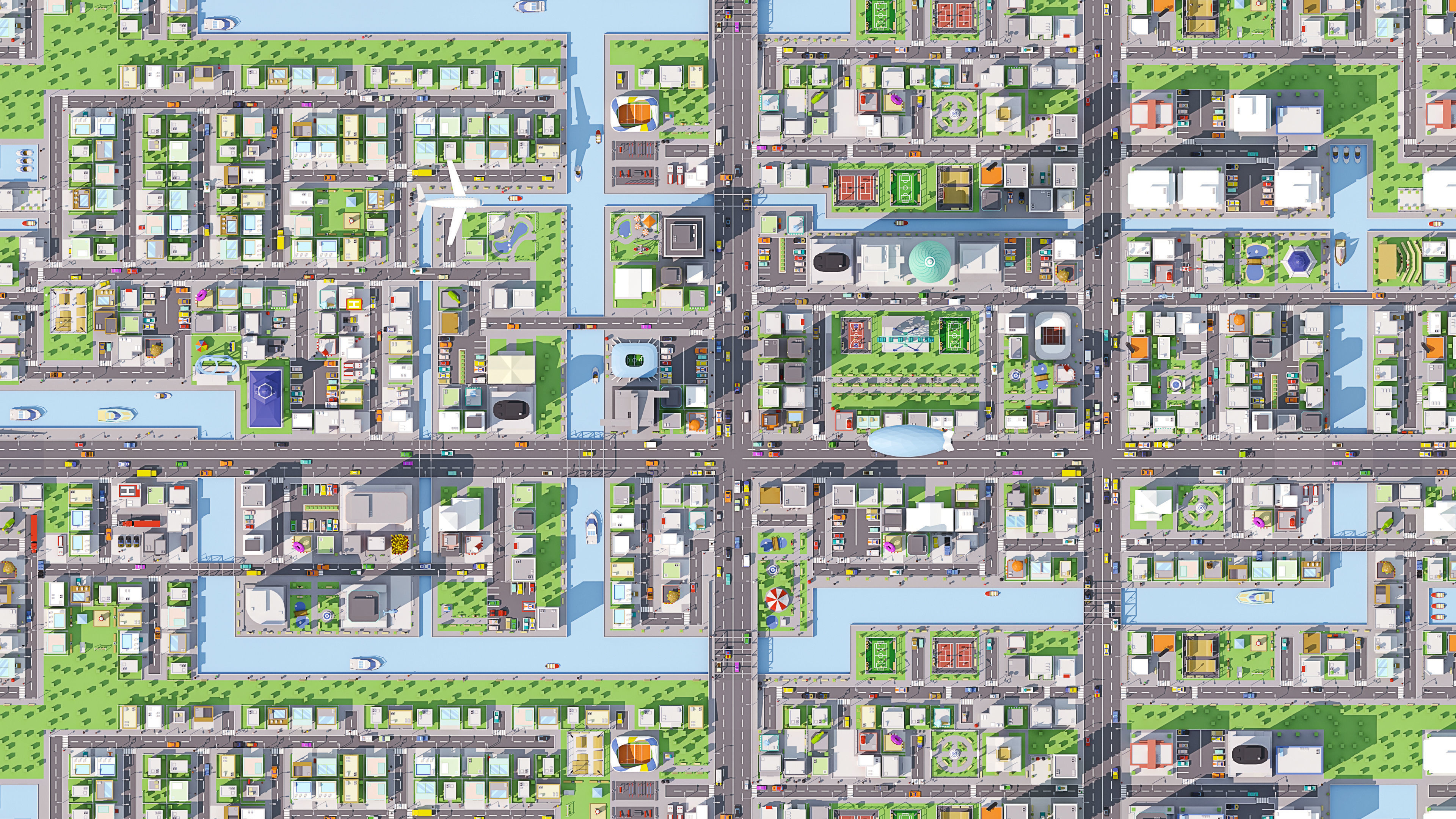 City Pack Low-poly 3D model_24