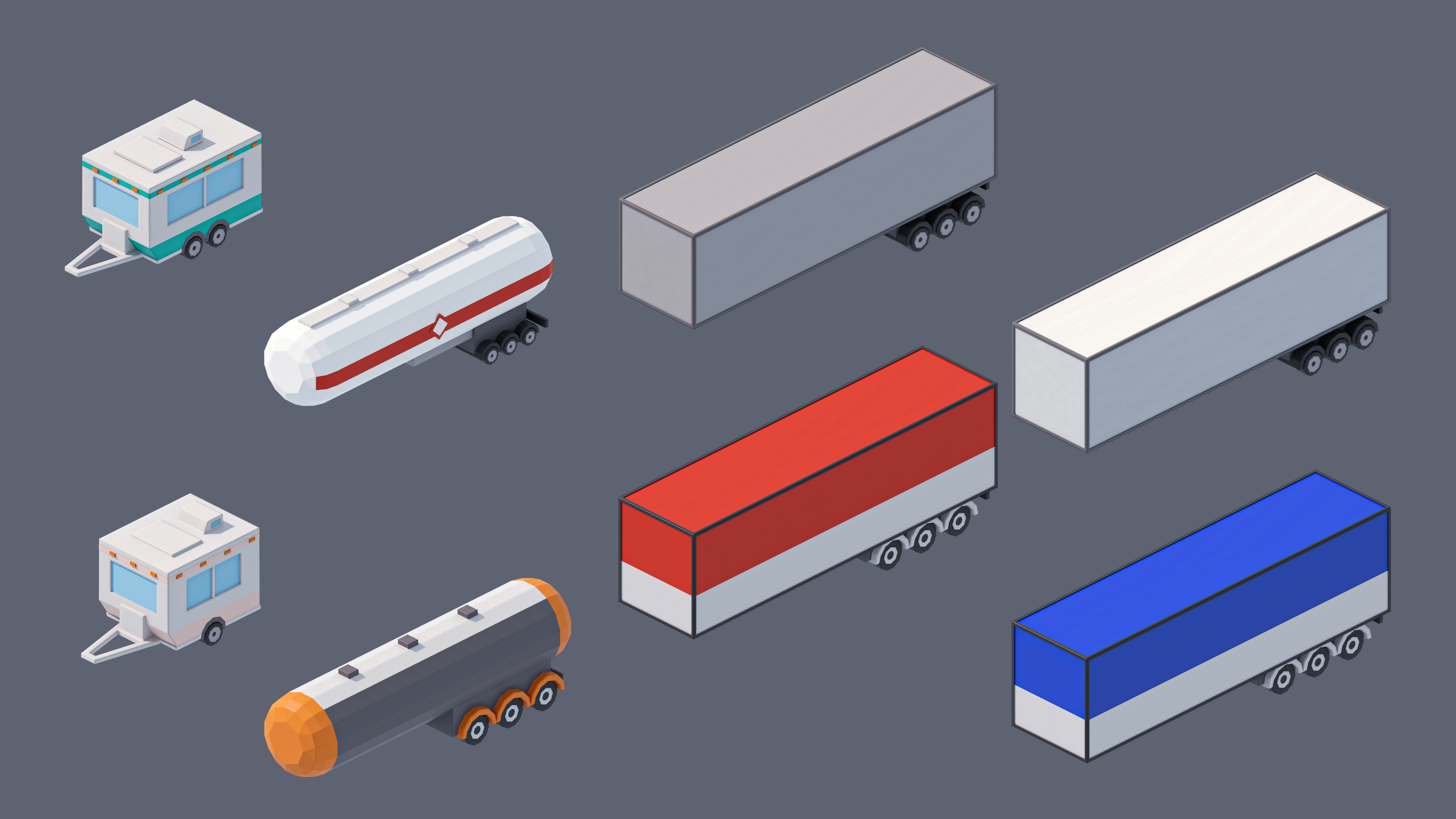 City Pack Low-poly 3D model_64