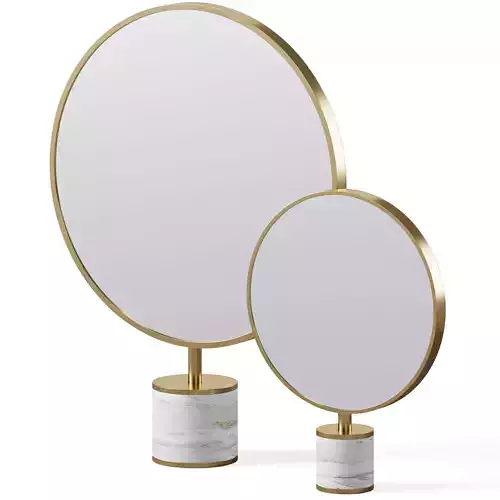 Table-top round mirror AGADIR by Frato