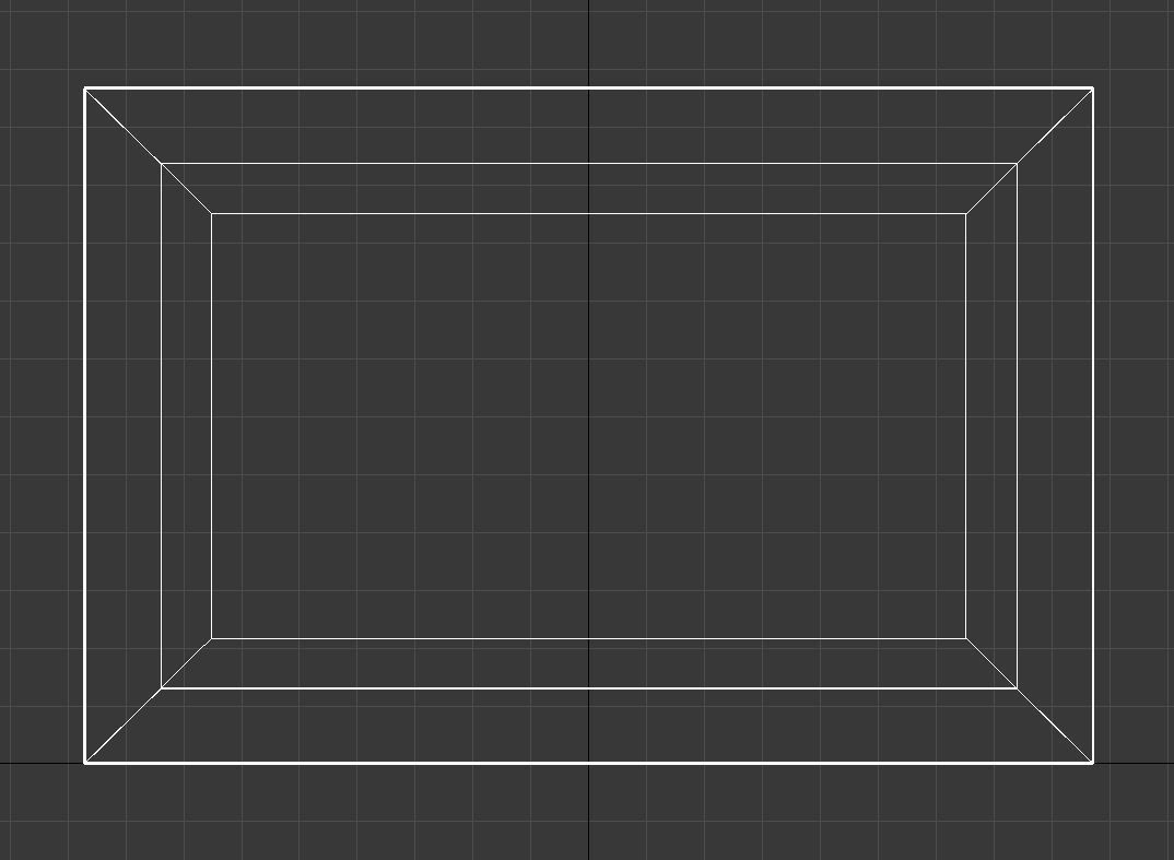 Painting 4 of water lilies in frame 3D model_11