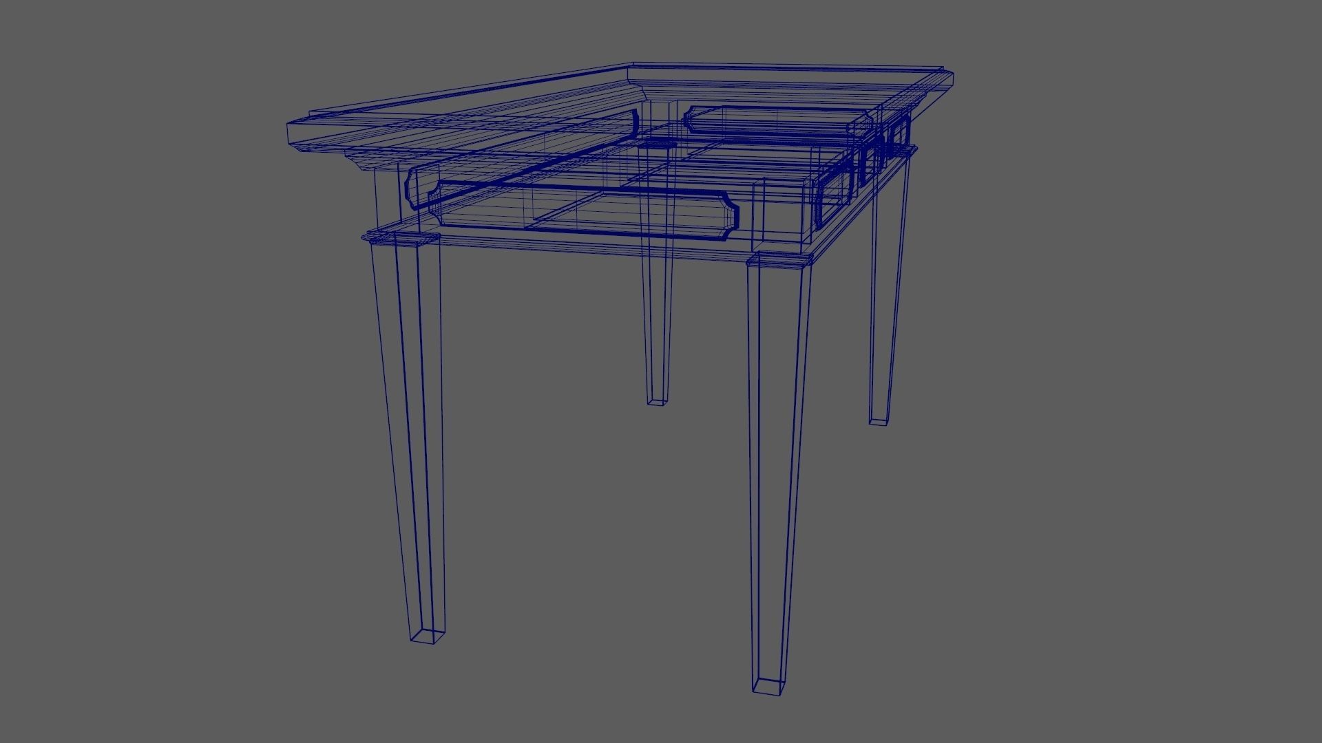 Desk PBR 4K Substance Painter files includes Low-poly 3D model_24