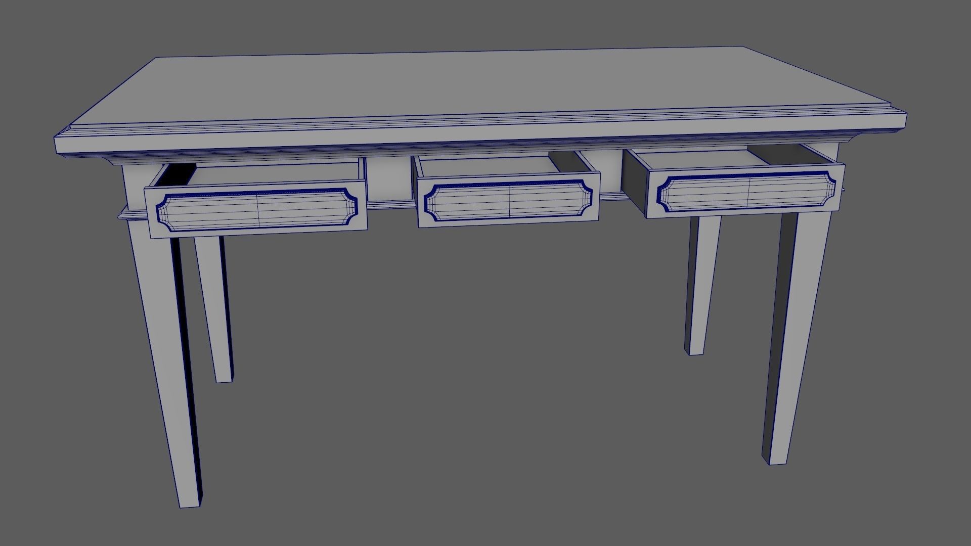 Desk PBR 4K Substance Painter files includes Low-poly 3D model_17