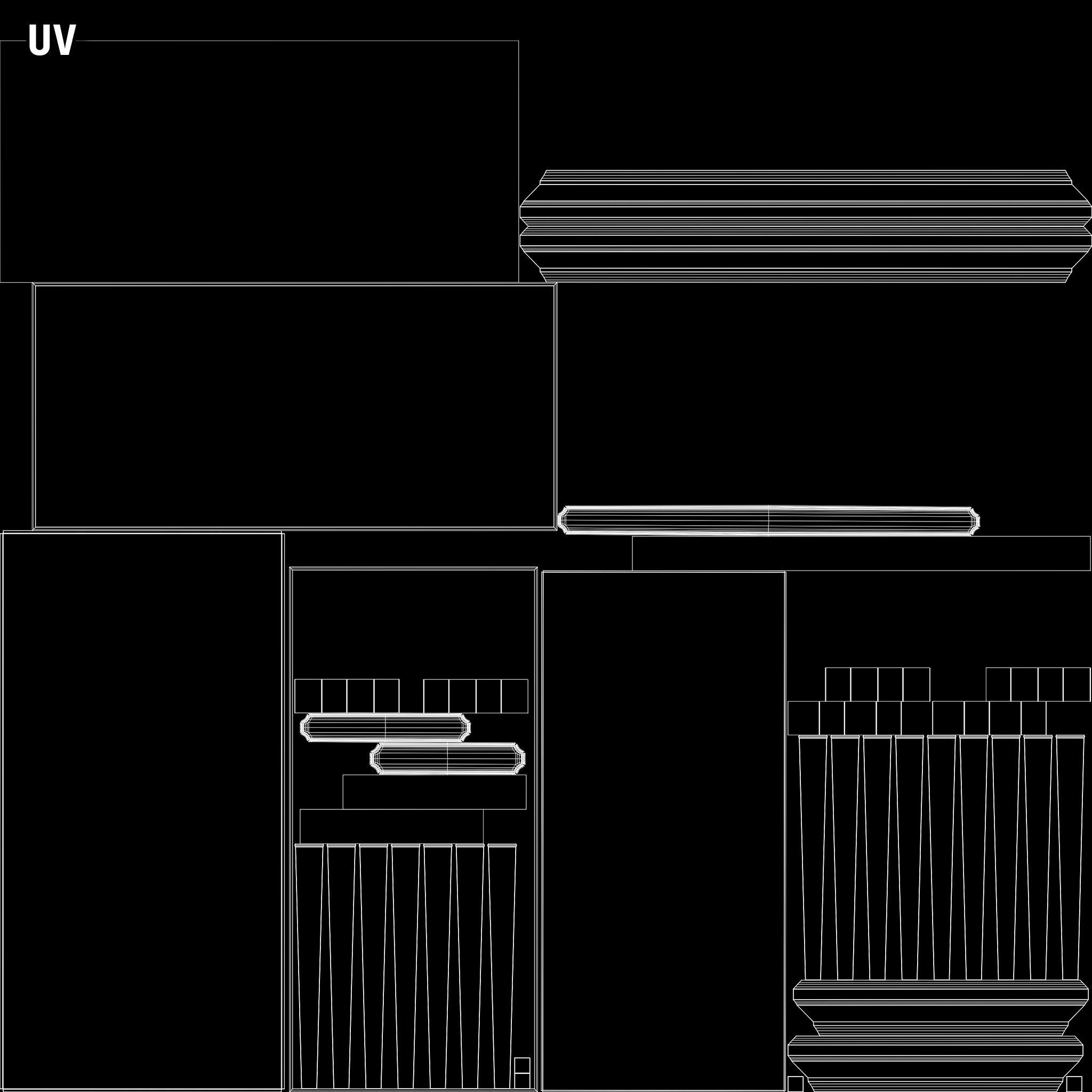 Desk PBR 4K Substance Painter files includes Low-poly 3D model_37