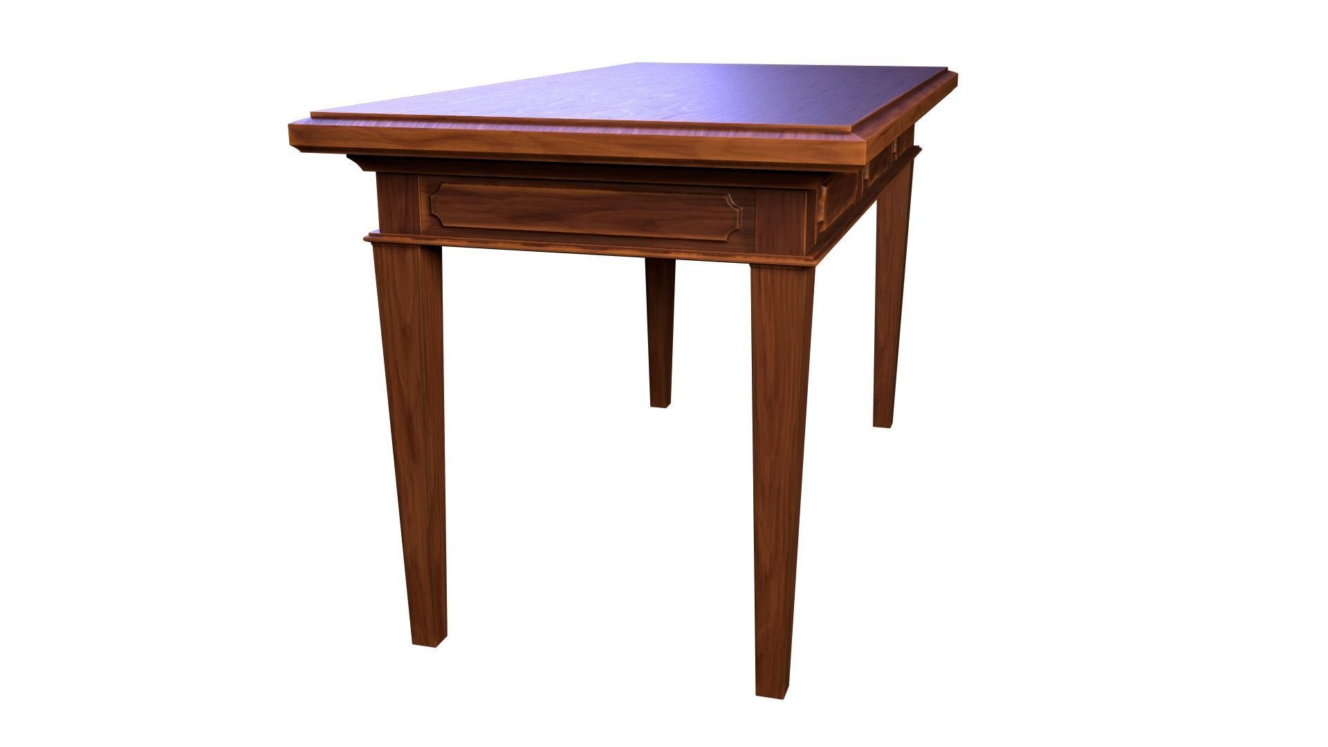 Desk PBR 4K Substance Painter files includes Low-poly 3D model_3