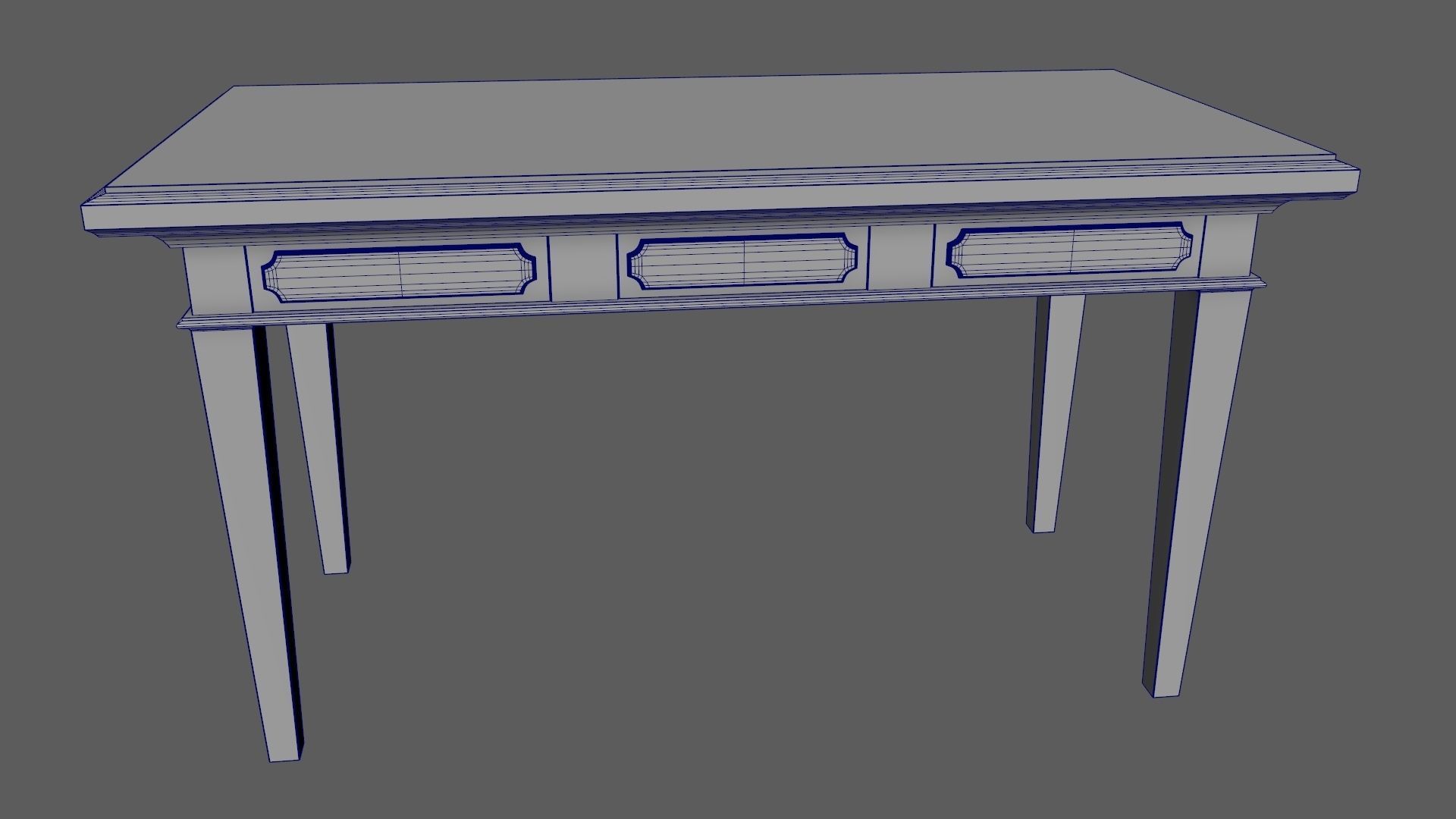 Desk PBR 4K Substance Painter files includes Low-poly 3D model_16