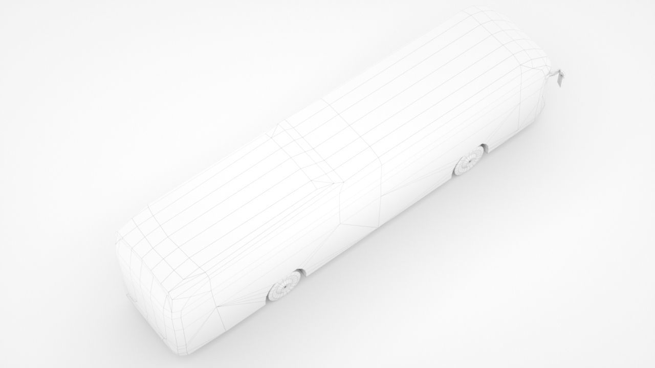 2019 Neoplan Cityliner Low-poly 3D model_9