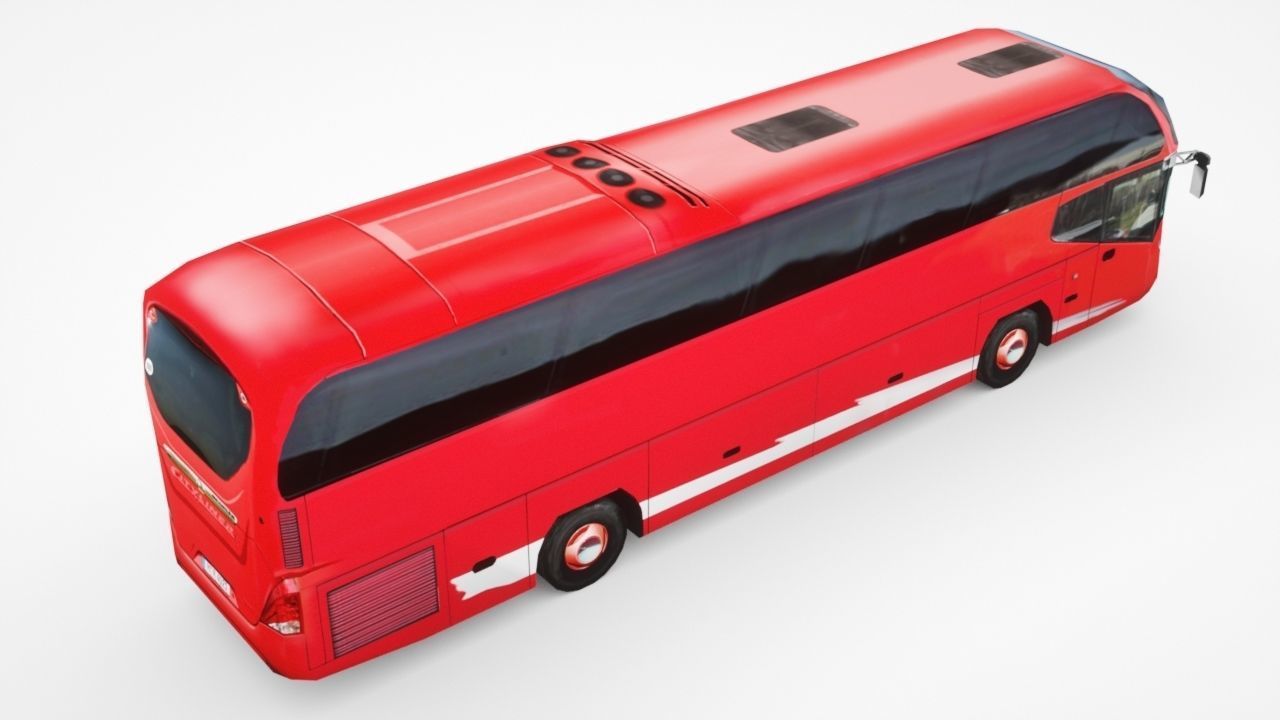 2019 Neoplan Cityliner Low-poly 3D model_3