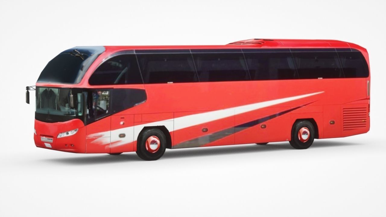 2019 Neoplan Cityliner Low-poly 3D model_6