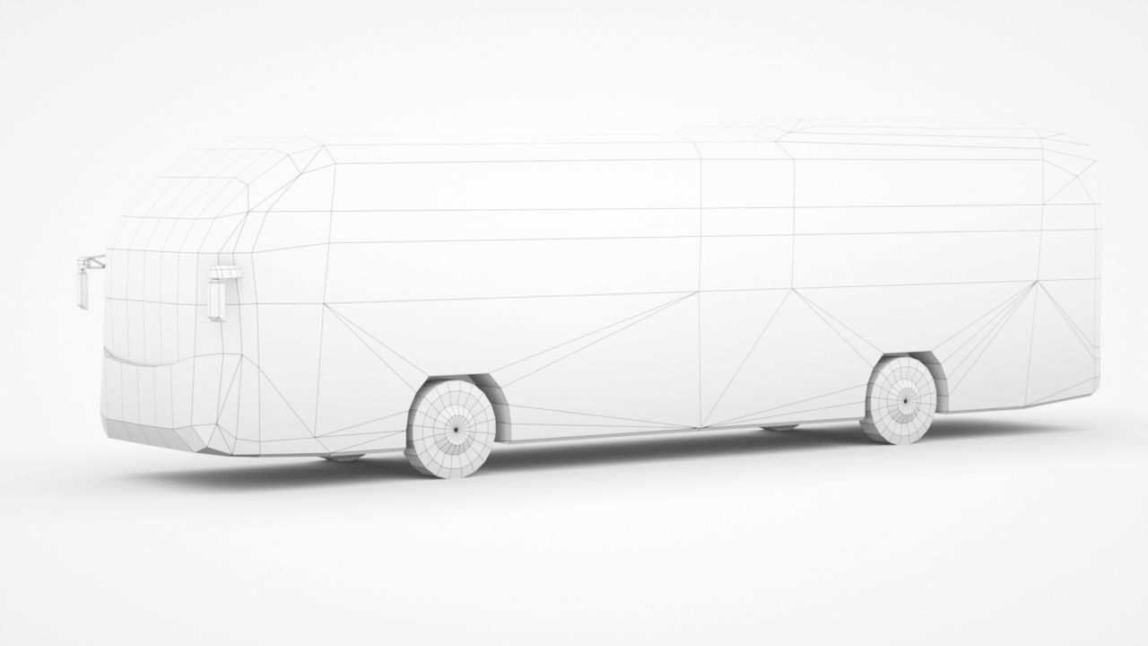 2019 Neoplan Cityliner Low-poly 3D model_8