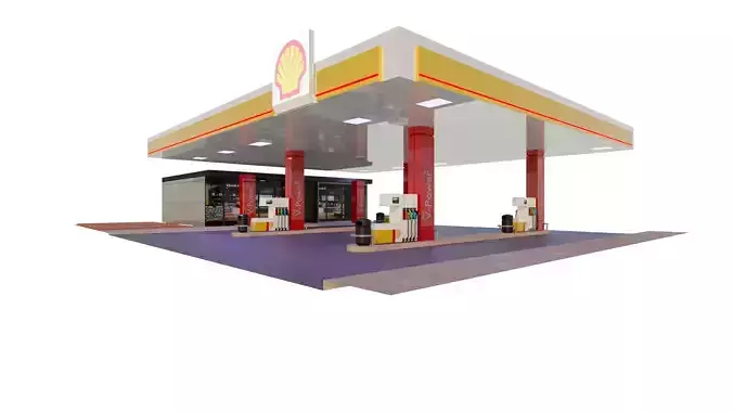 Shell Gas Station