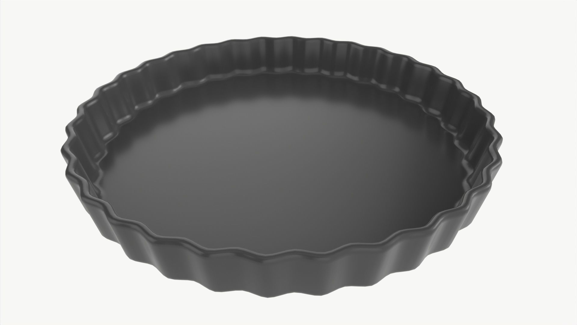 Apple Pie burned with Plate 3D model_3