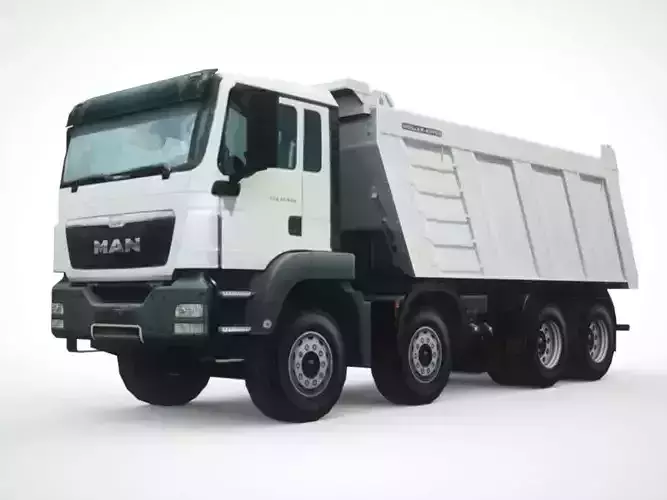 MAN TGS 41 440 lowpoly Low-poly 3D model