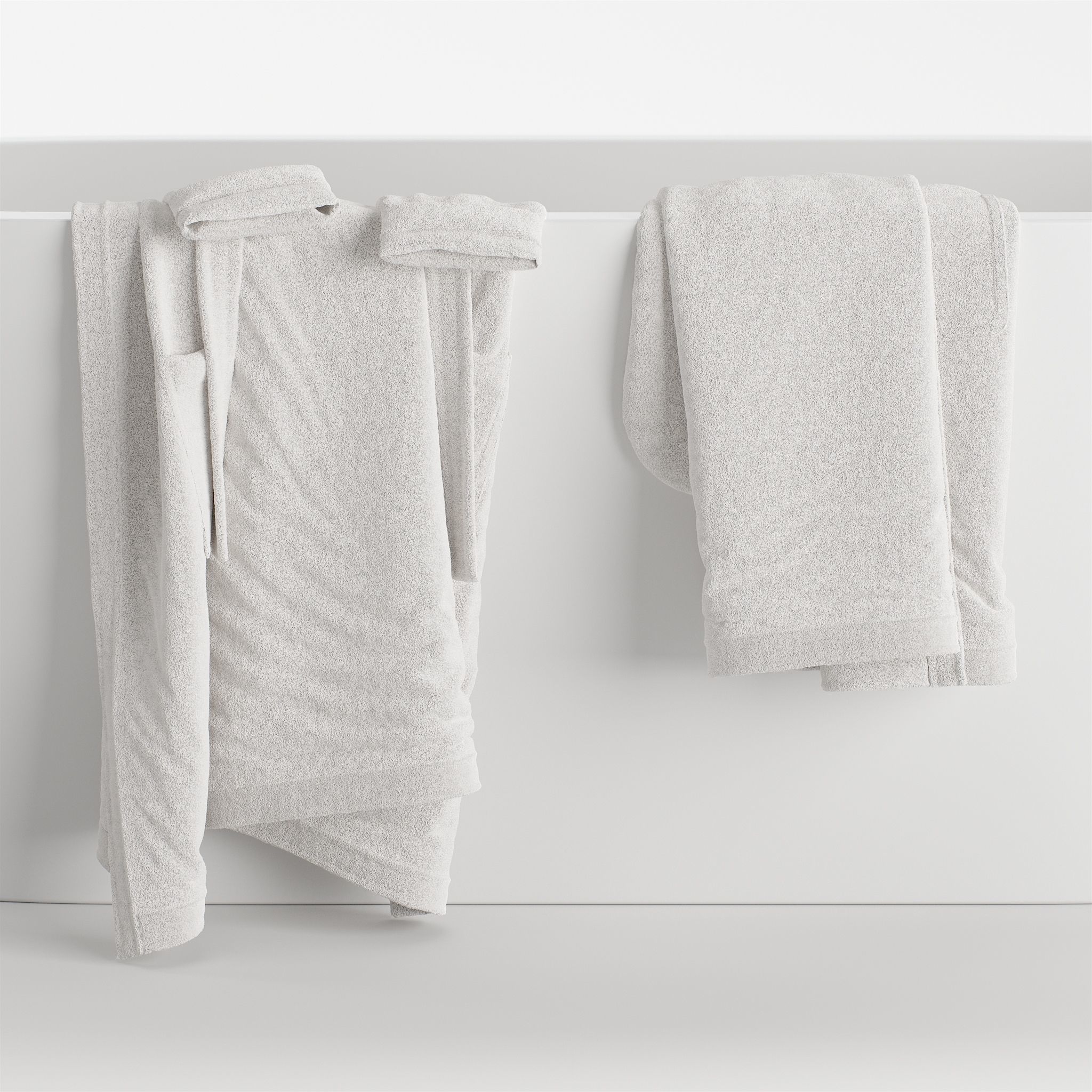 Bathrobe Hanging Set 02 3D model_6