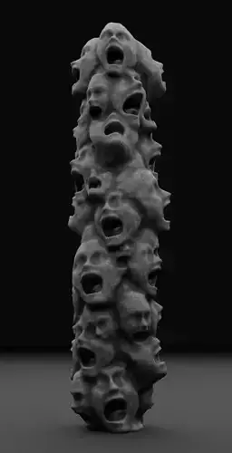 Totem Abstract Sculpture