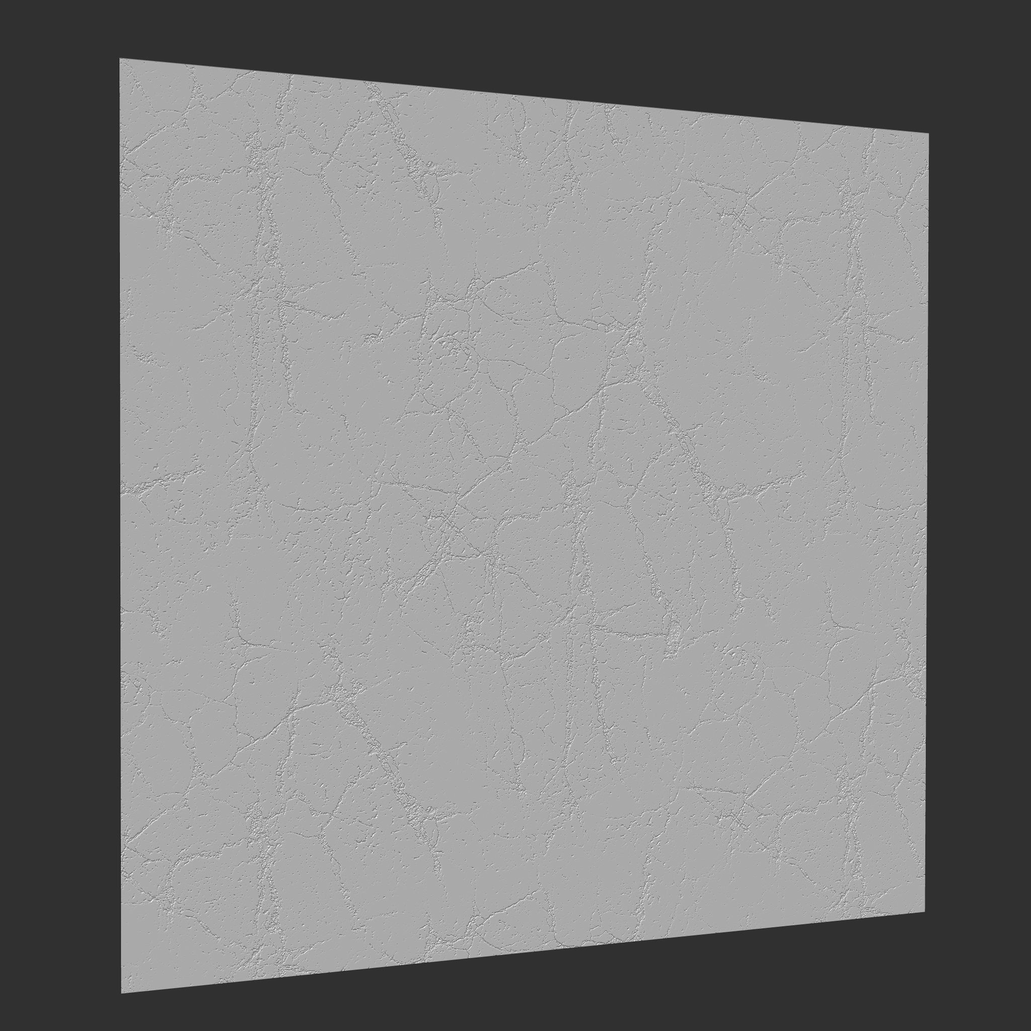 24 Zbrush Crack Noise Low-poly 3D model_28