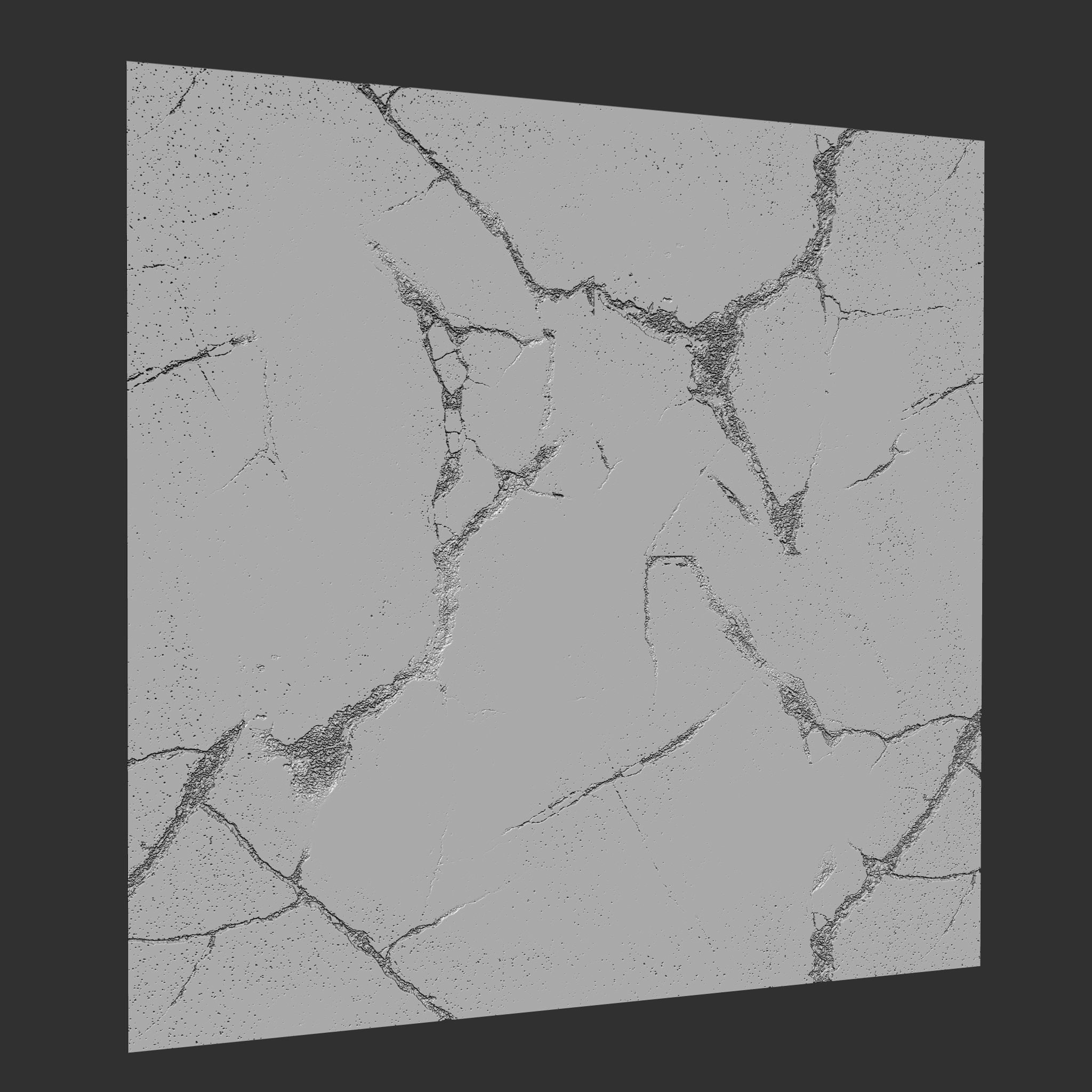 24 Zbrush Crack Noise Low-poly 3D model_30
