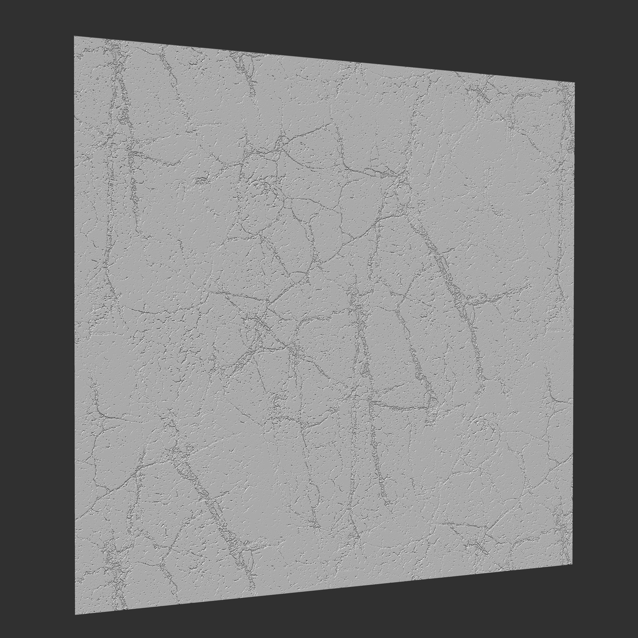 24 Zbrush Crack Noise Low-poly 3D model_29