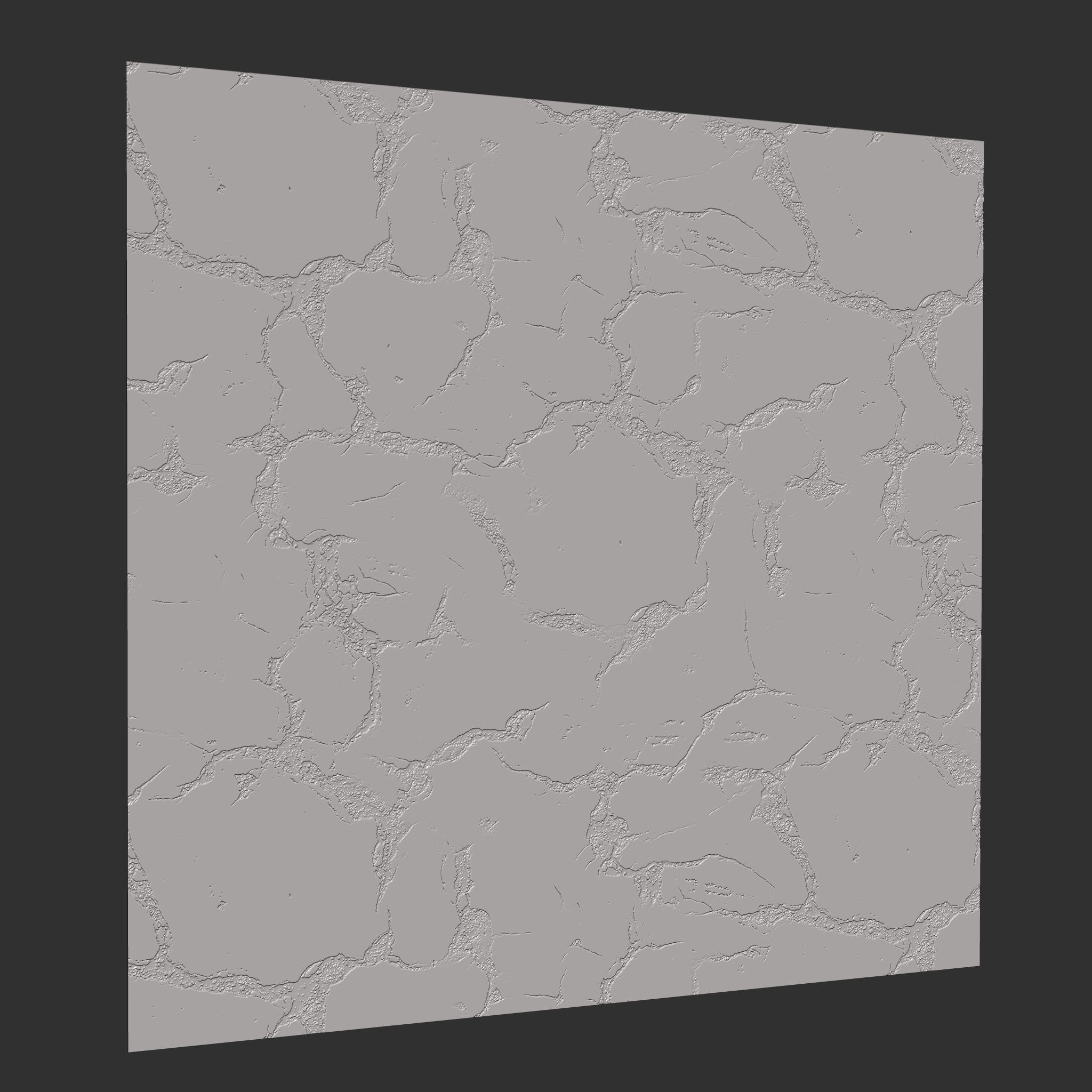 24 Zbrush Crack Noise Low-poly 3D model_13
