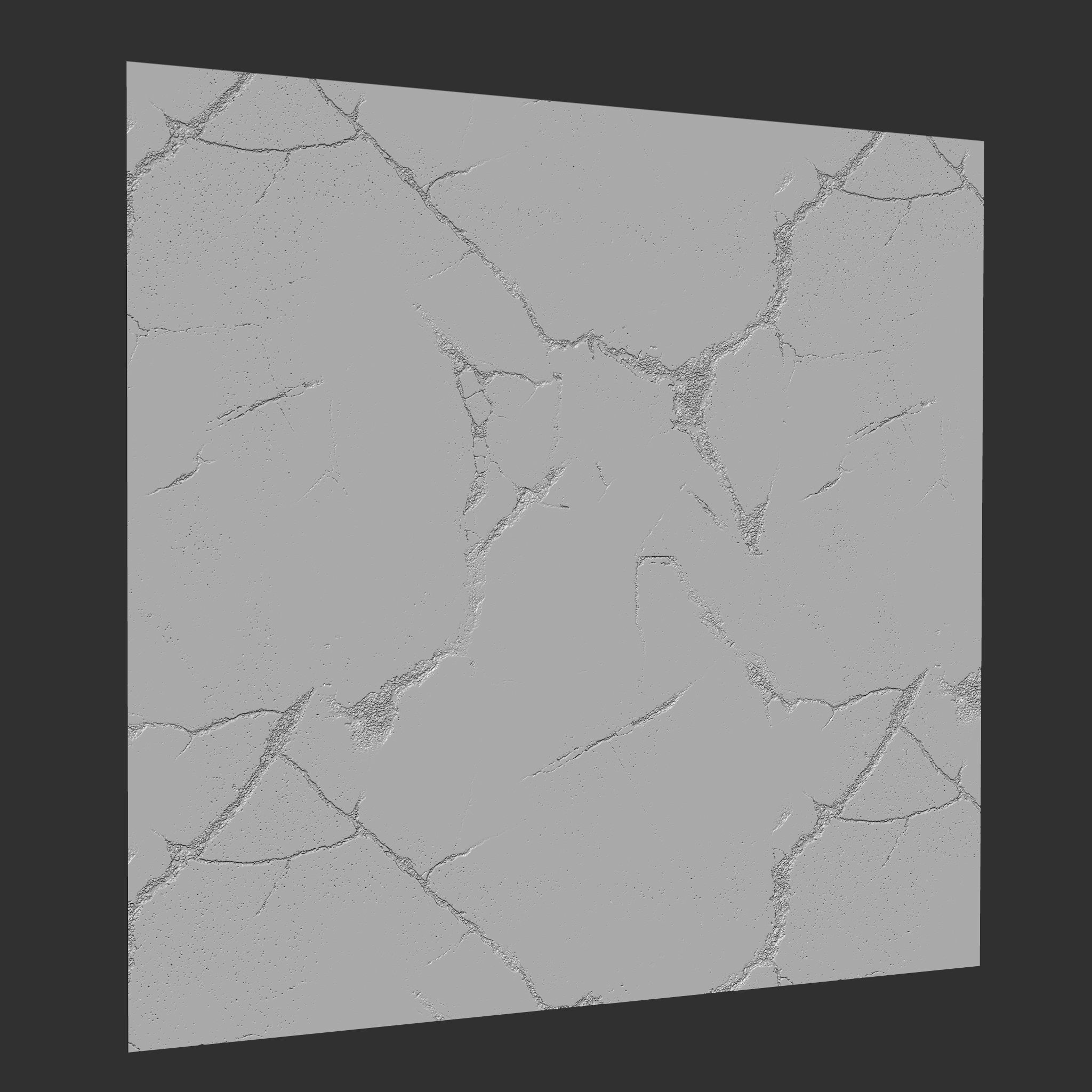 24 Zbrush Crack Noise Low-poly 3D model_18