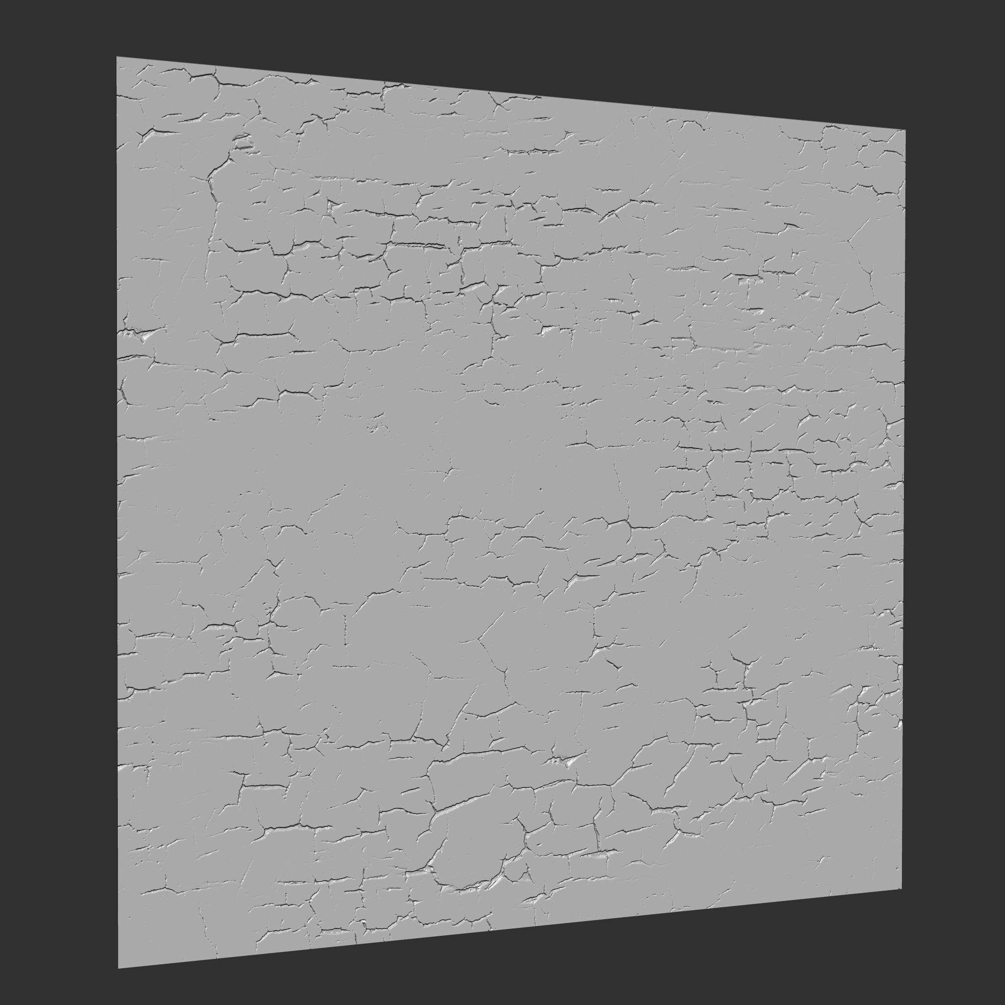 24 Zbrush Crack Noise Low-poly 3D model_9