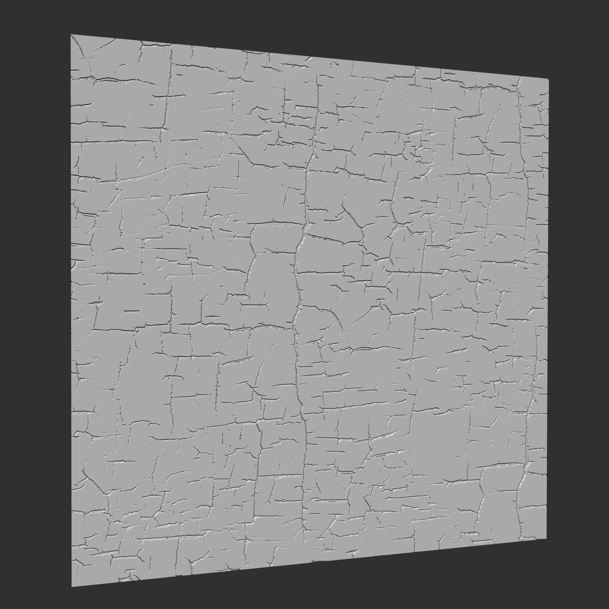 24 Zbrush Crack Noise Low-poly 3D model_12