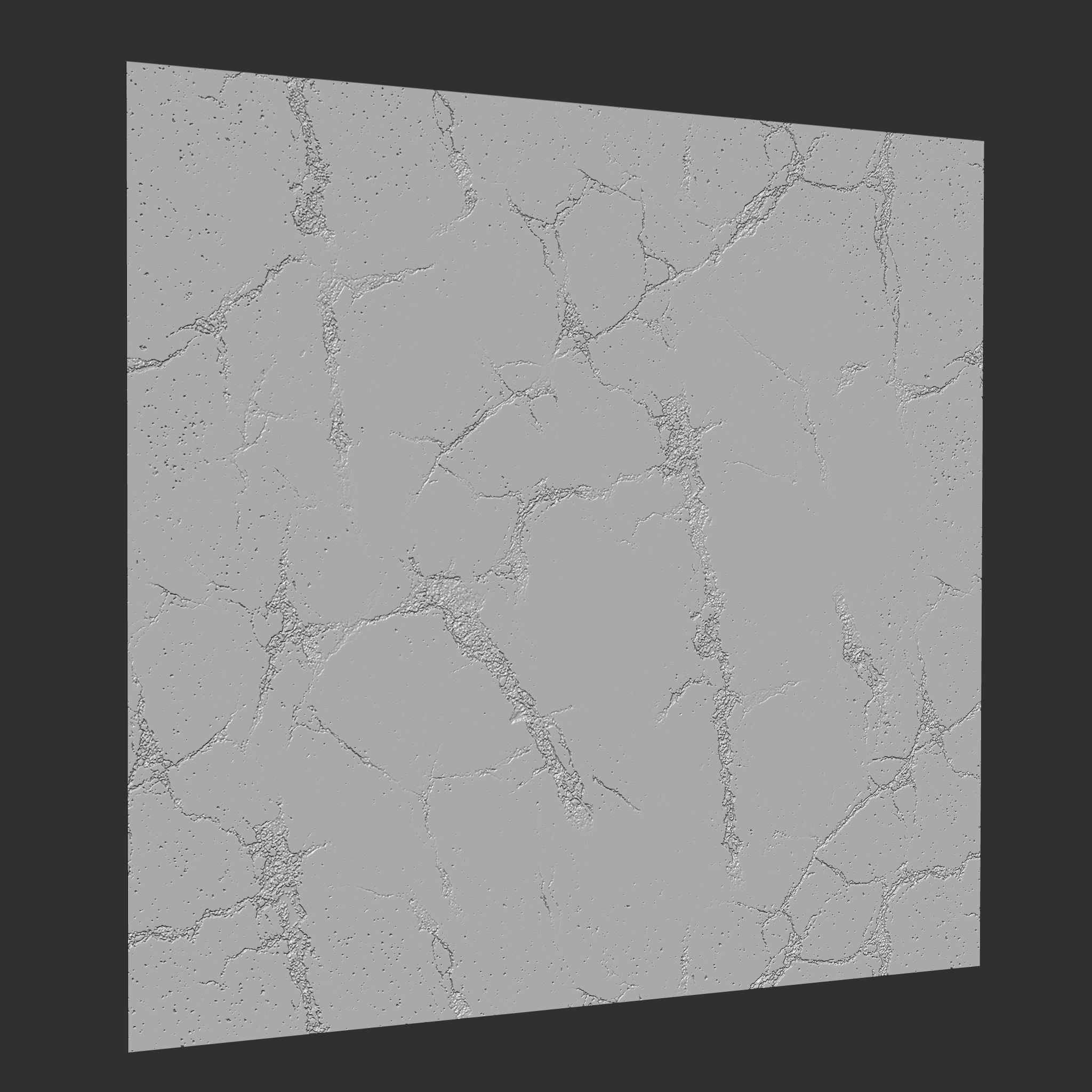 24 Zbrush Crack Noise Low-poly 3D model_20