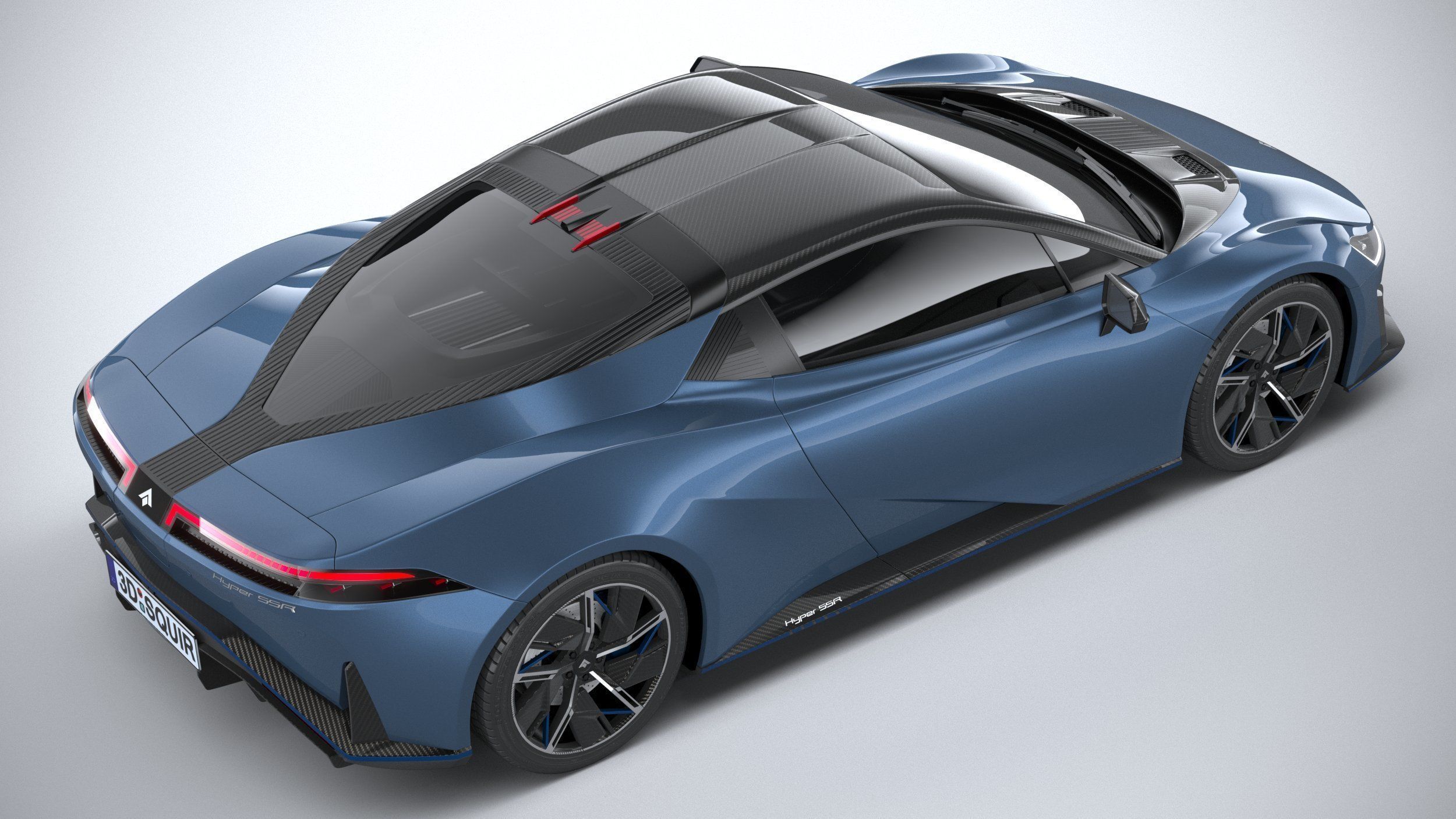 GAC AION Hyper SSR 2024 3D model_10