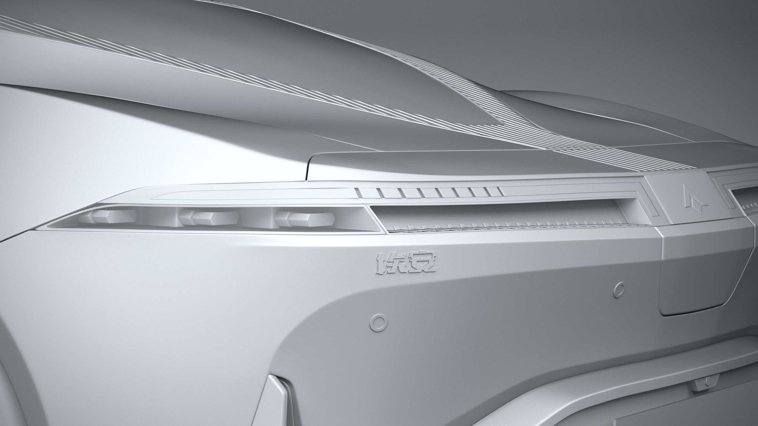 GAC AION Hyper SSR 2024 3D model_24