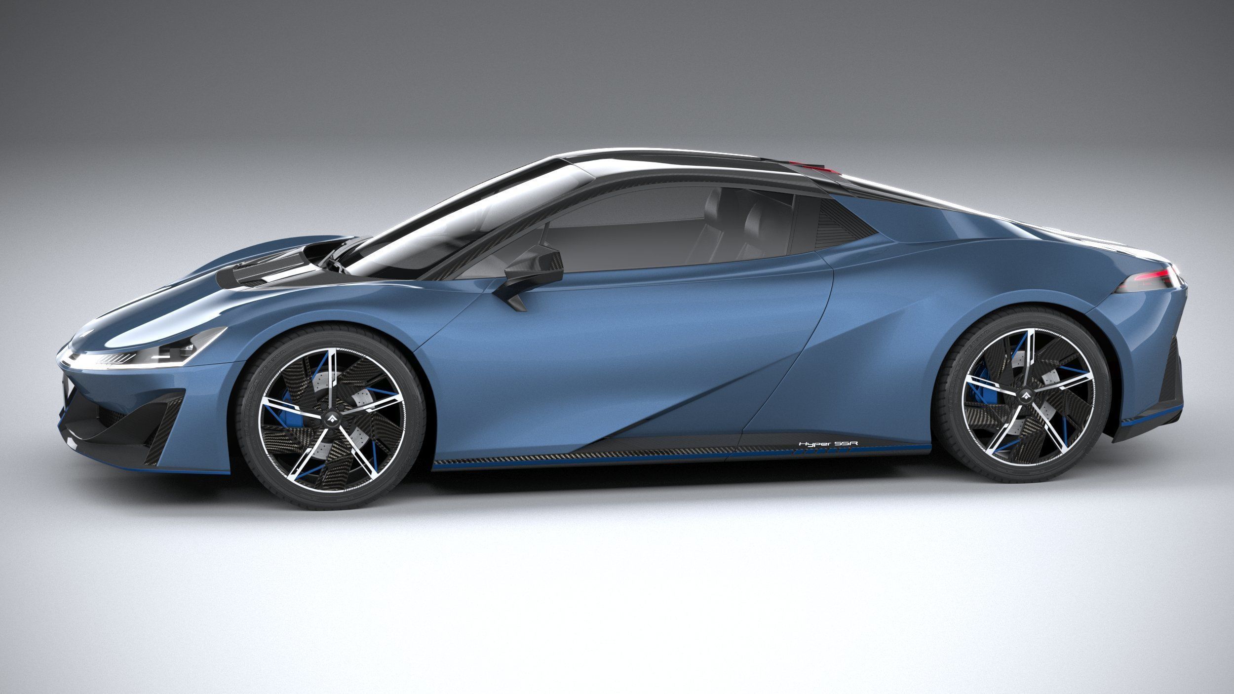 GAC AION Hyper SSR 2024 3D model_8