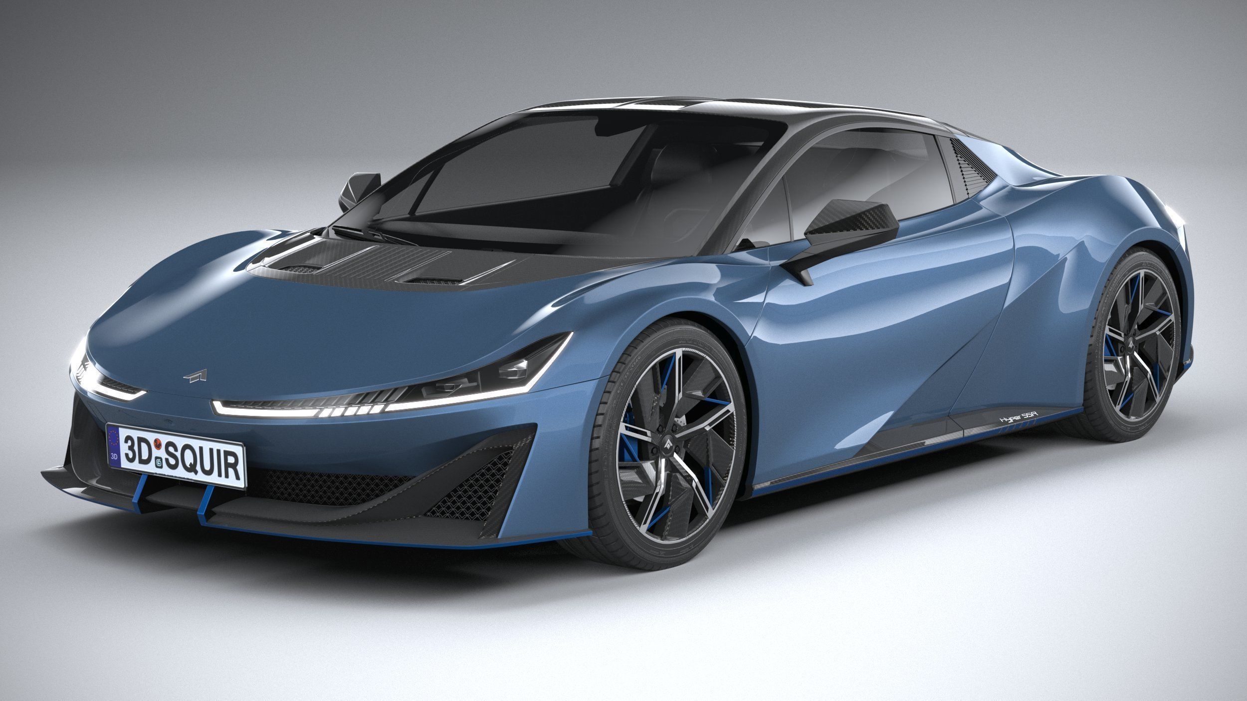 GAC AION Hyper SSR 2024 3D model_1