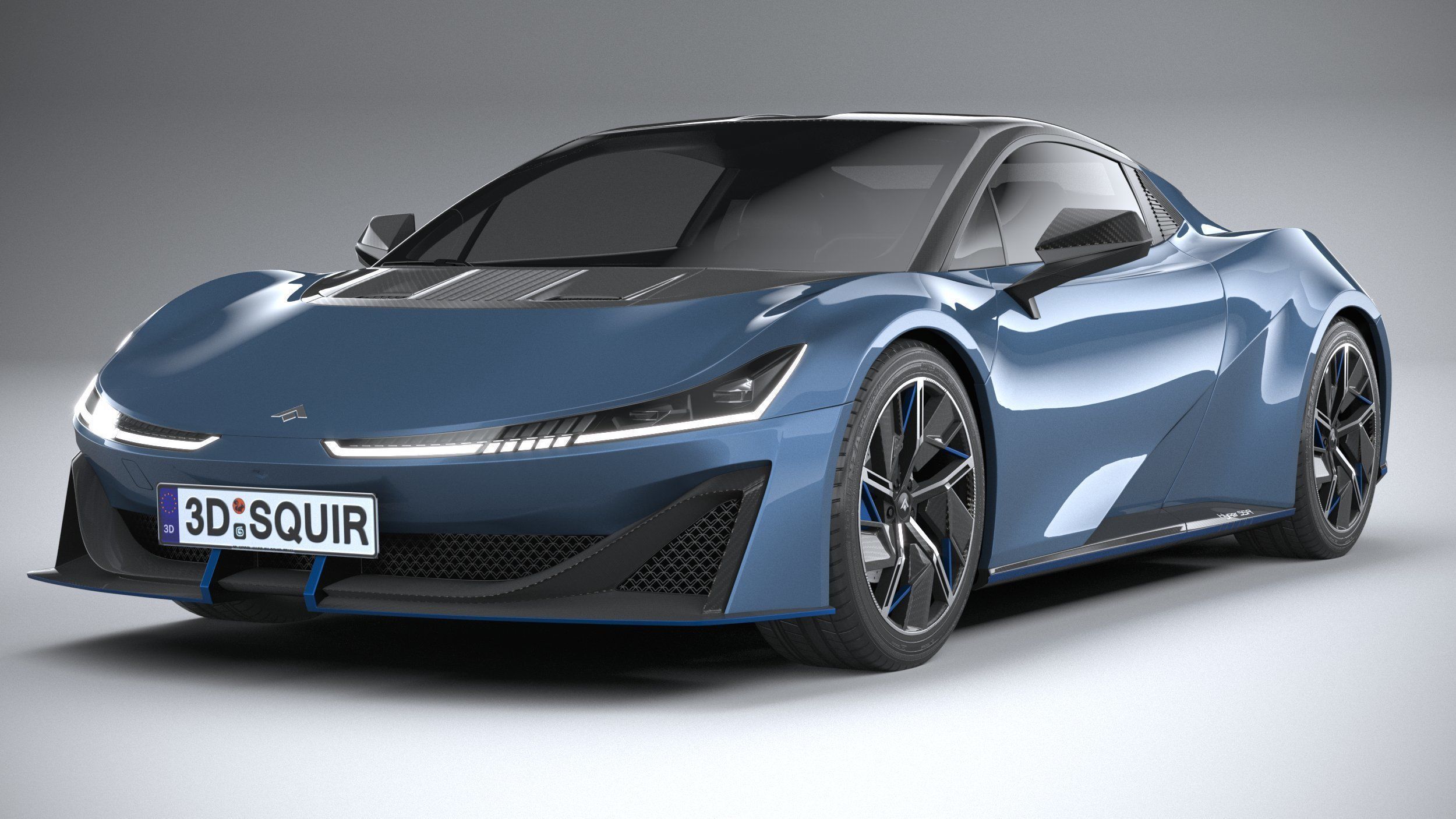 GAC AION Hyper SSR 2024 3D model_2