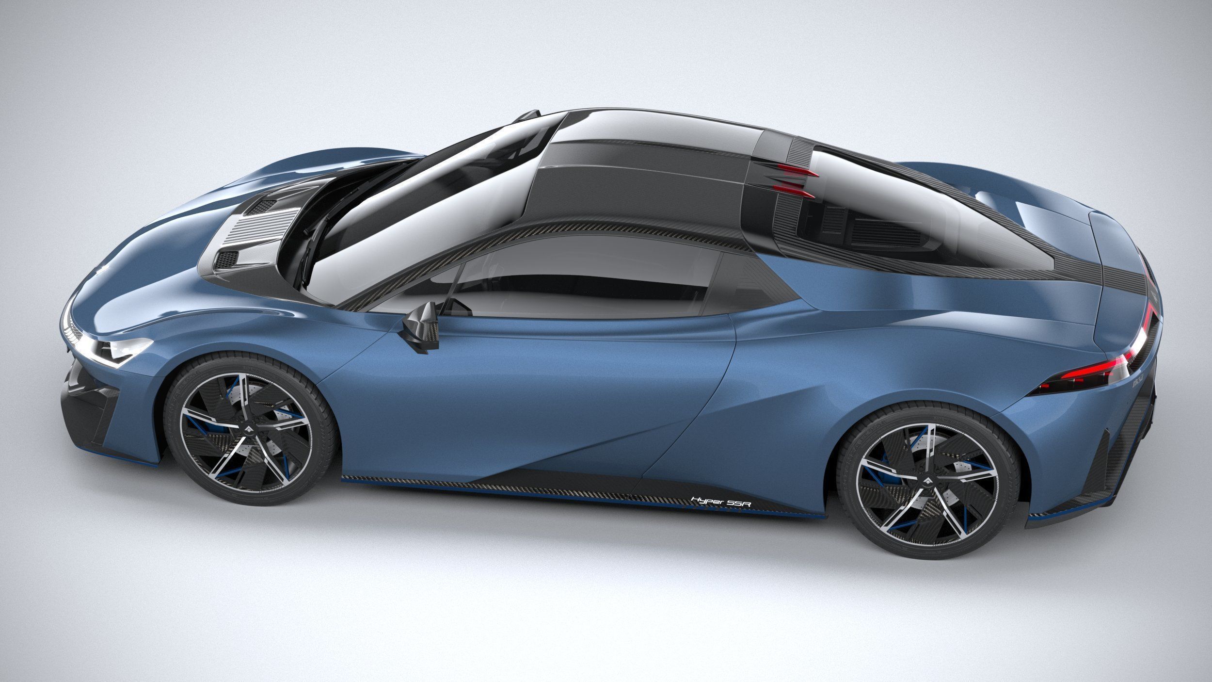 GAC AION Hyper SSR 2024 3D model_9