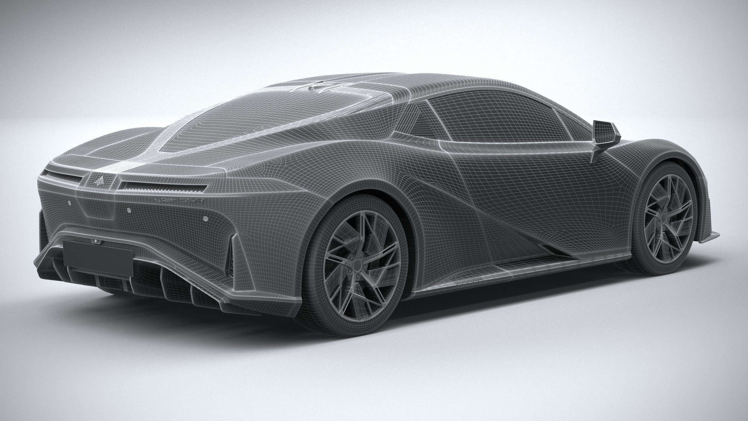 GAC AION Hyper SSR 2024 3D model_27