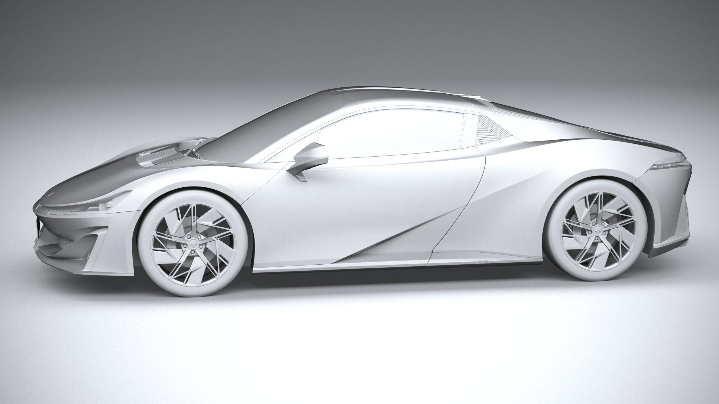 GAC AION Hyper SSR 2024 3D model_22