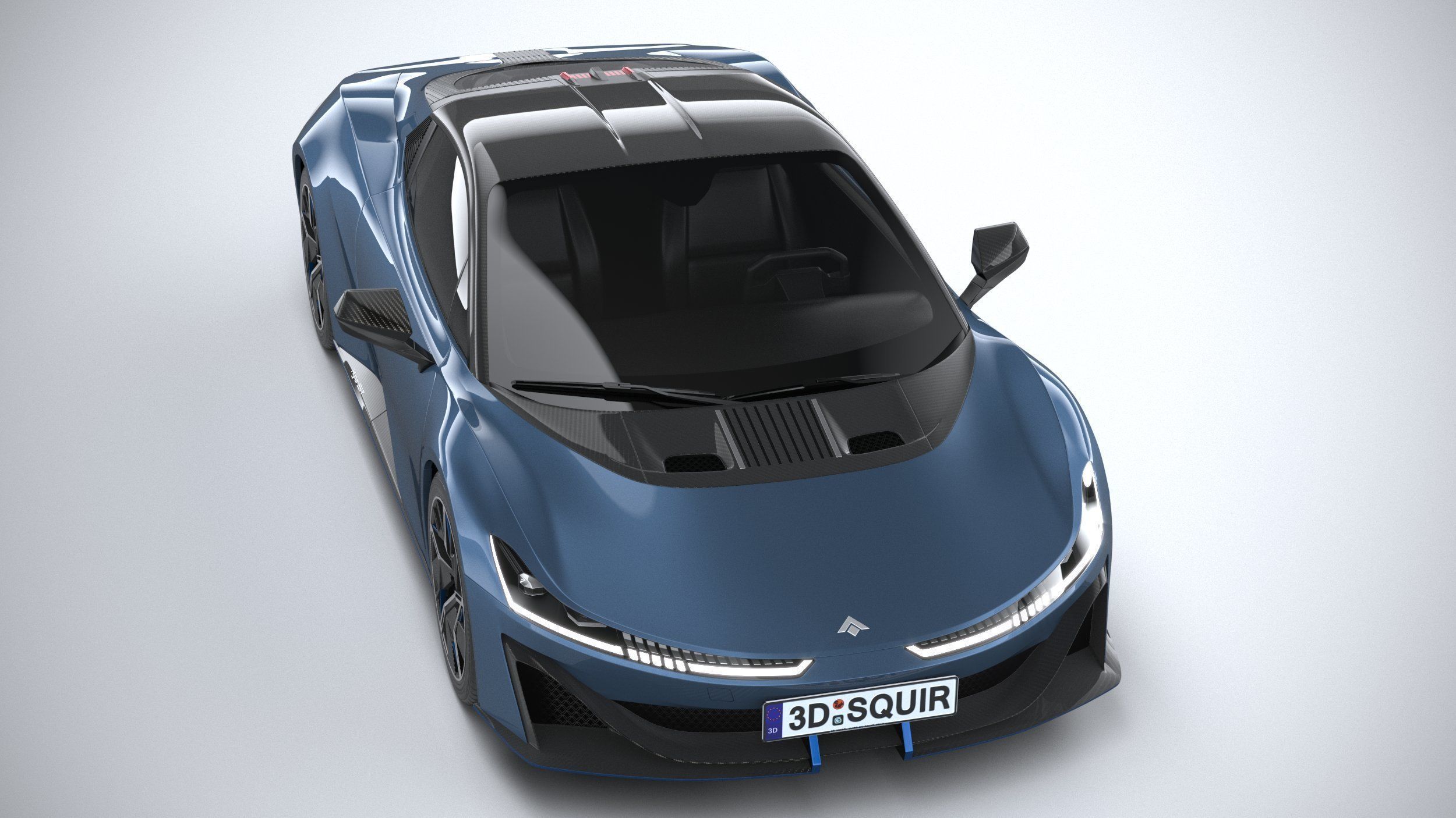 GAC AION Hyper SSR 2024 3D model_12