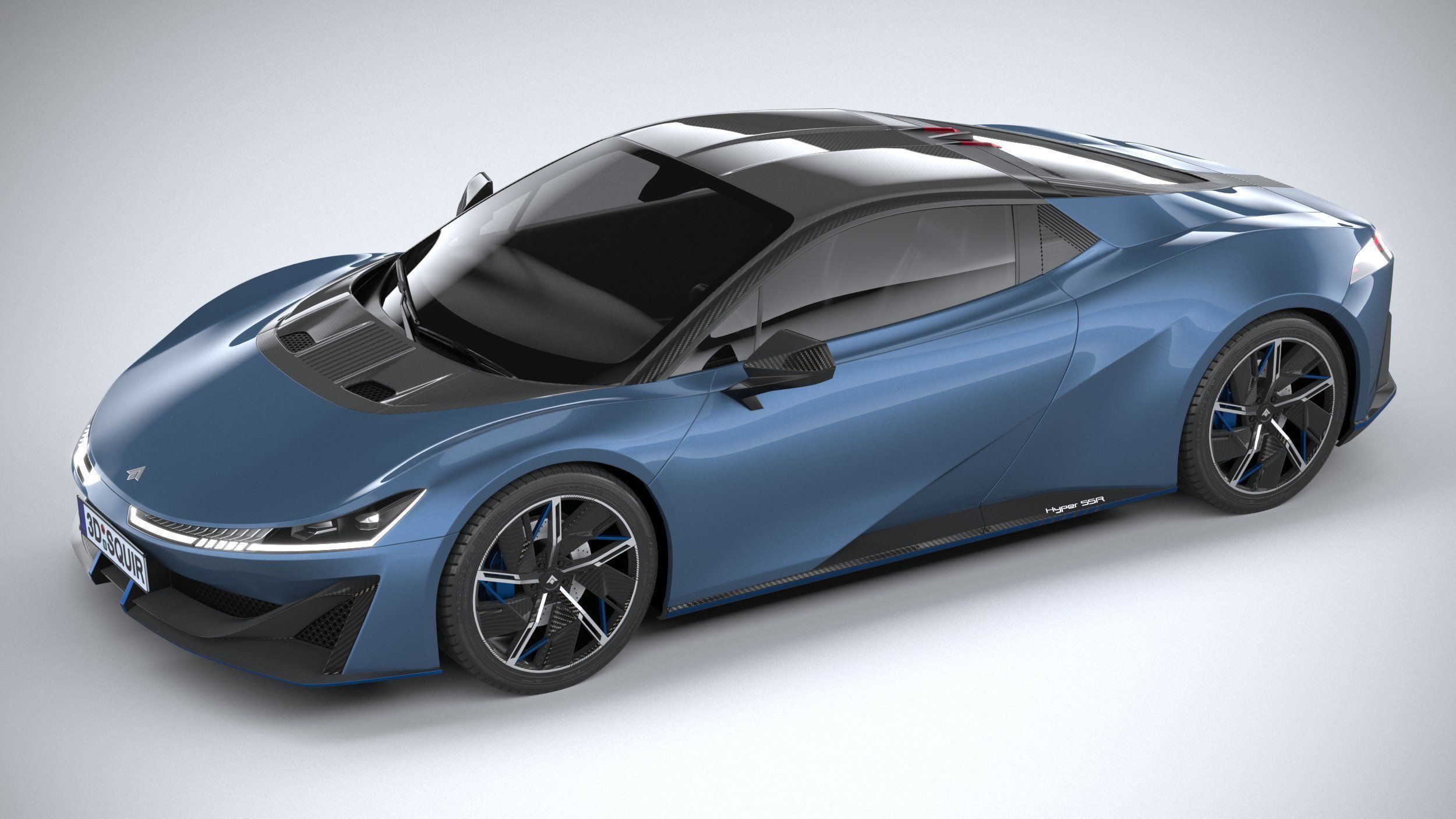 GAC AION Hyper SSR 2024 3D model_7