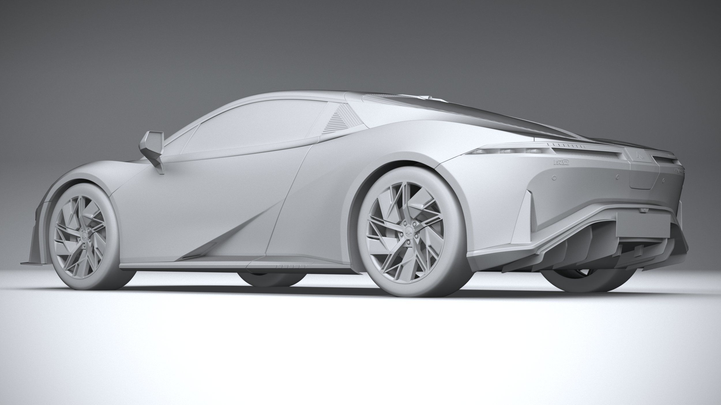 GAC AION Hyper SSR 2024 3D model_21