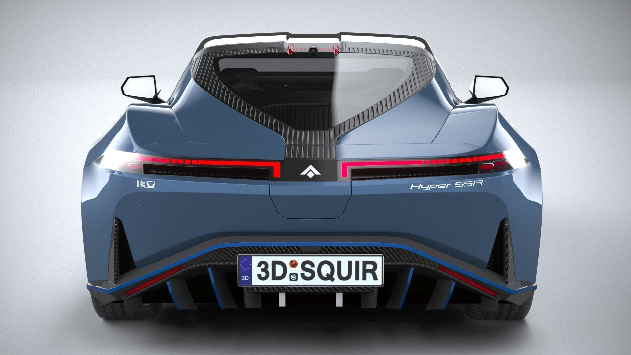 GAC AION Hyper SSR 2024 3D model_4